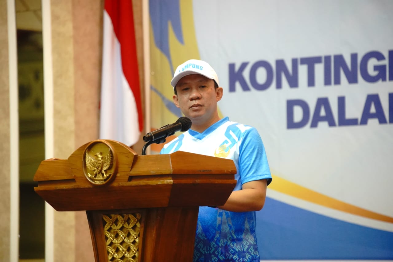 Marindo: Kontingen Korpri Lampung ke Pornas XVII Dibiayai Iuran Anggota, Bukan APBD