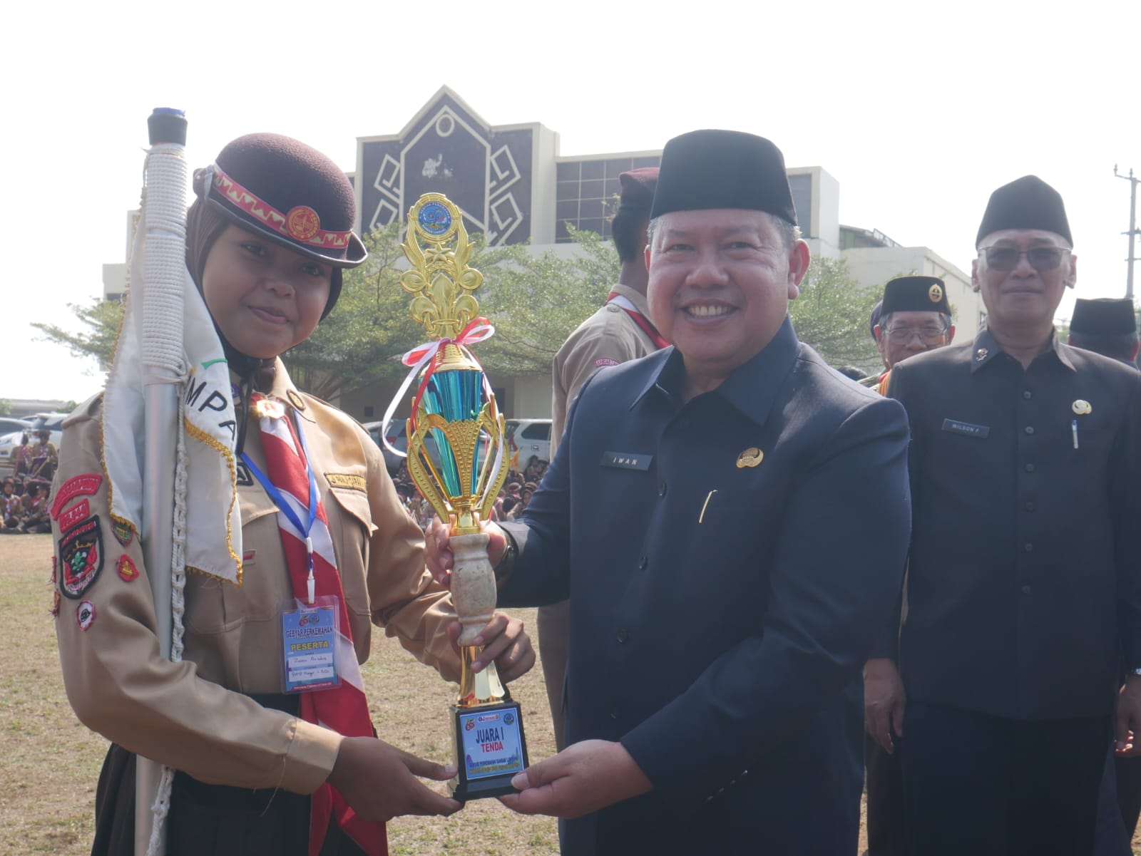 Sekda Iwan : Pramuka Wadah Pembinaan Generasi Muda Jadi Disiplin, Terampil dan Mandiri