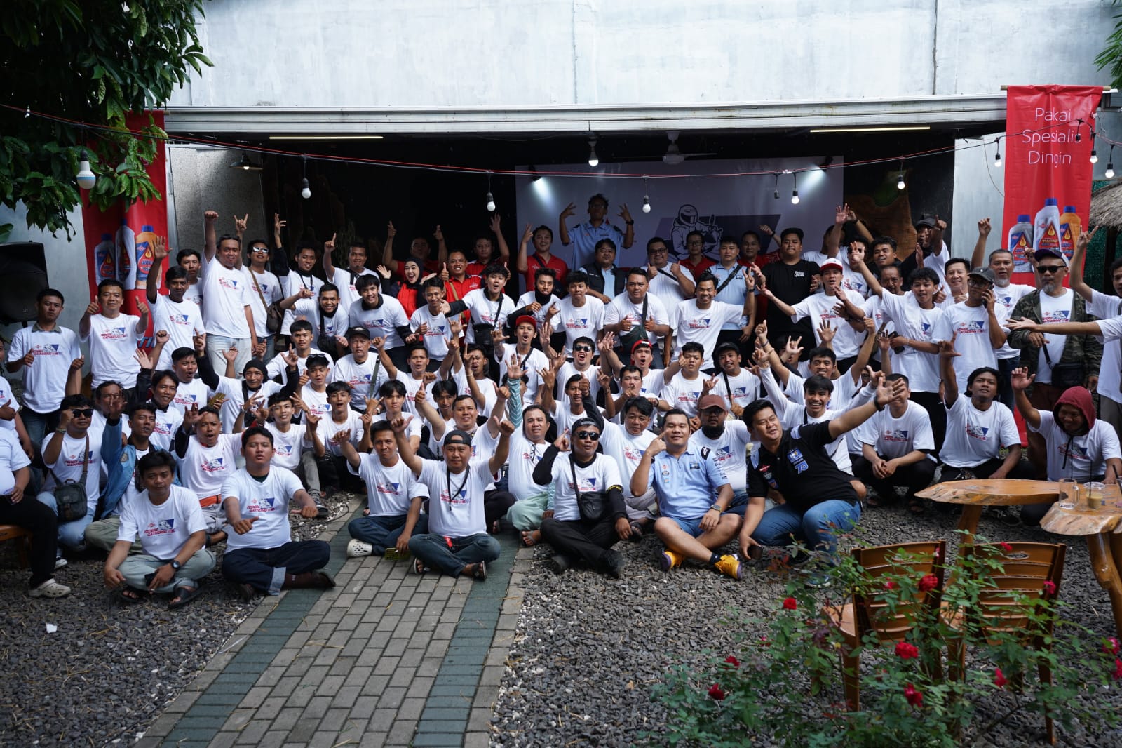 Federal Oil™ Gelar Feders Gathering,   Bantu Pengendara Matic Hadapi Panas Lampung