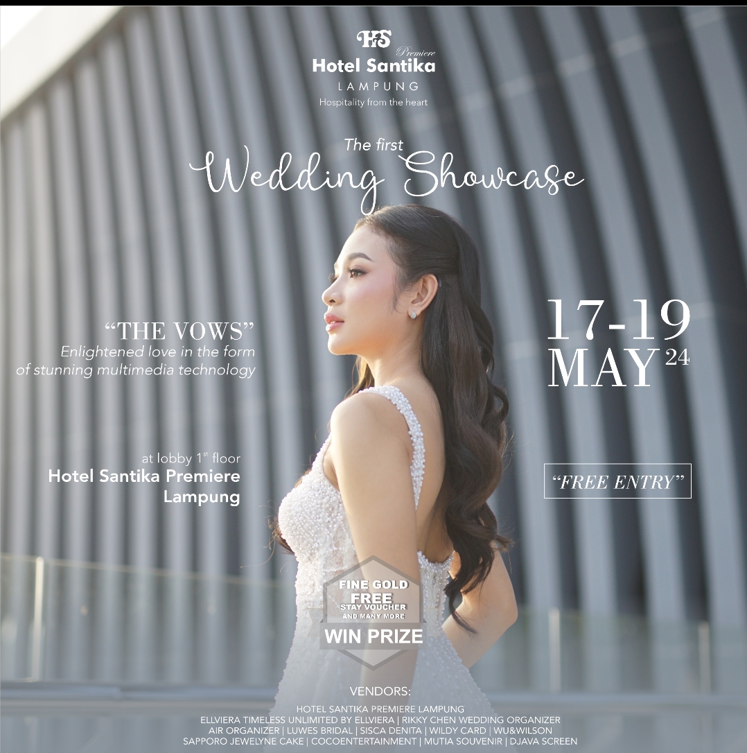 The First Wedding Showcase Bertabur Hadiah di Bandar Lampung