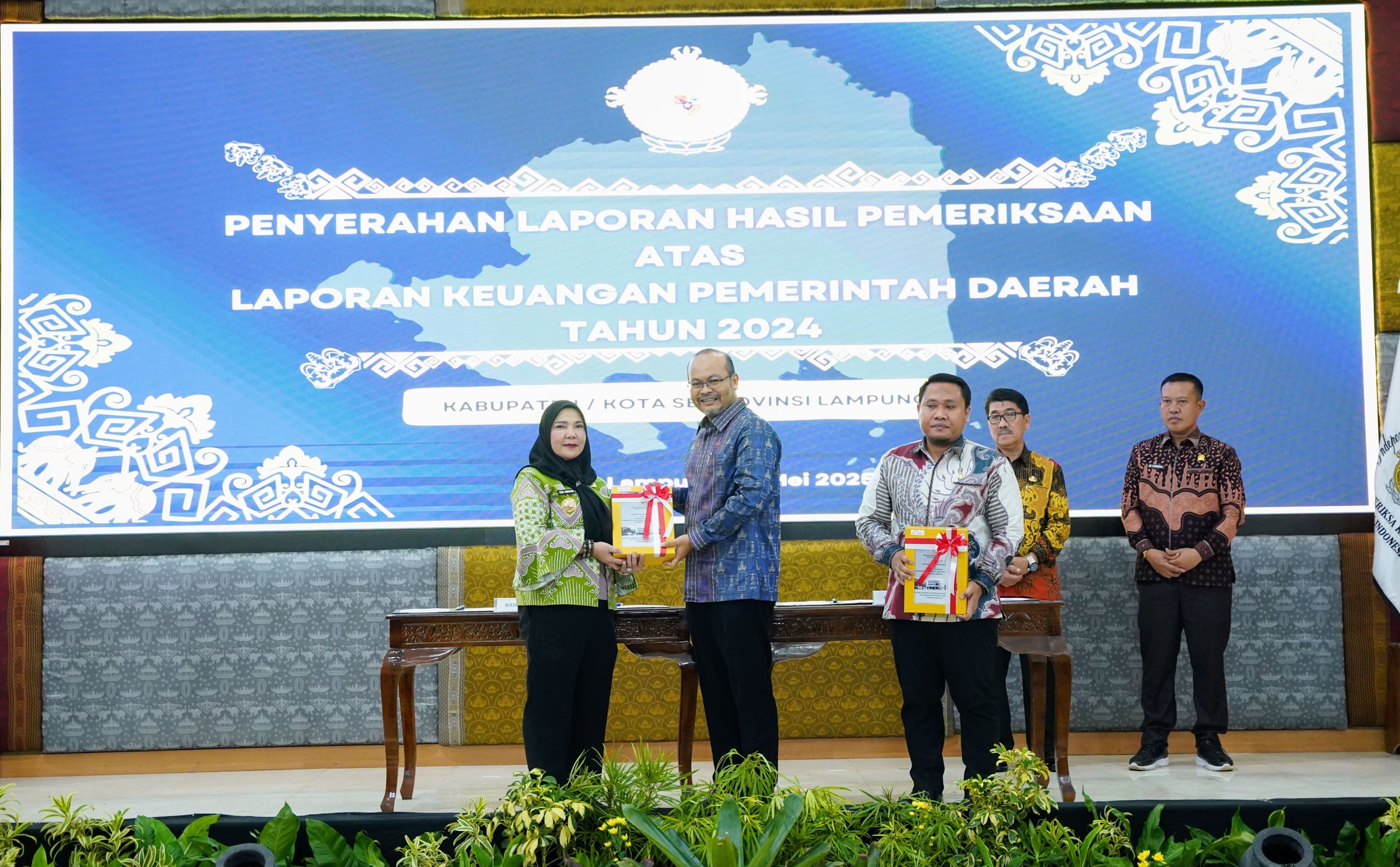 Pemkot Bandar Lampung Kembali Raih Opini WTP dari BPK RI