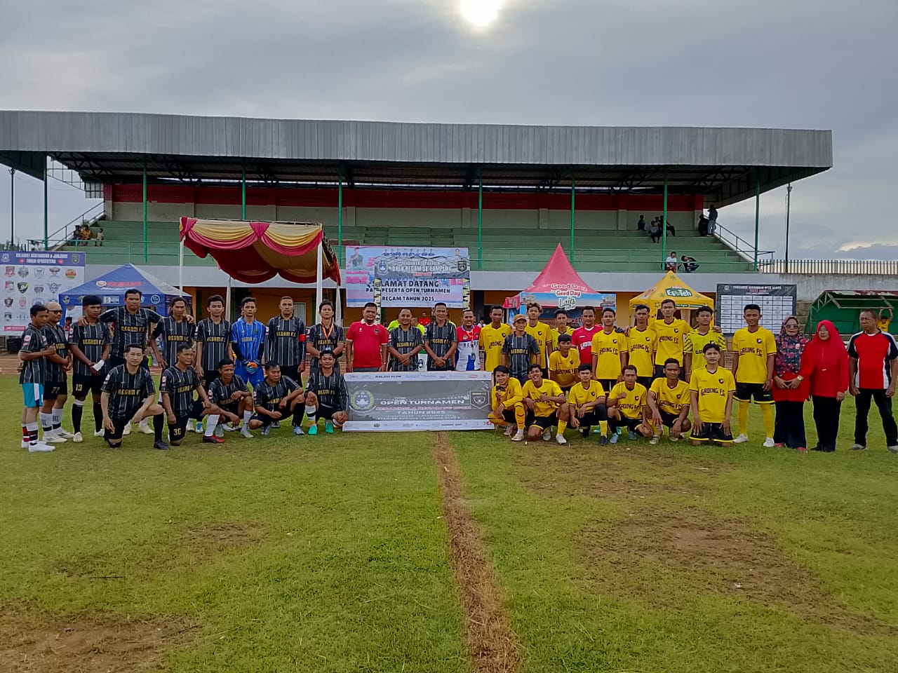 Turnamen Regam FC 2025 Resmi Dibuka, Ketua PSSI Lampung Utara Beri Dukungan Penuh