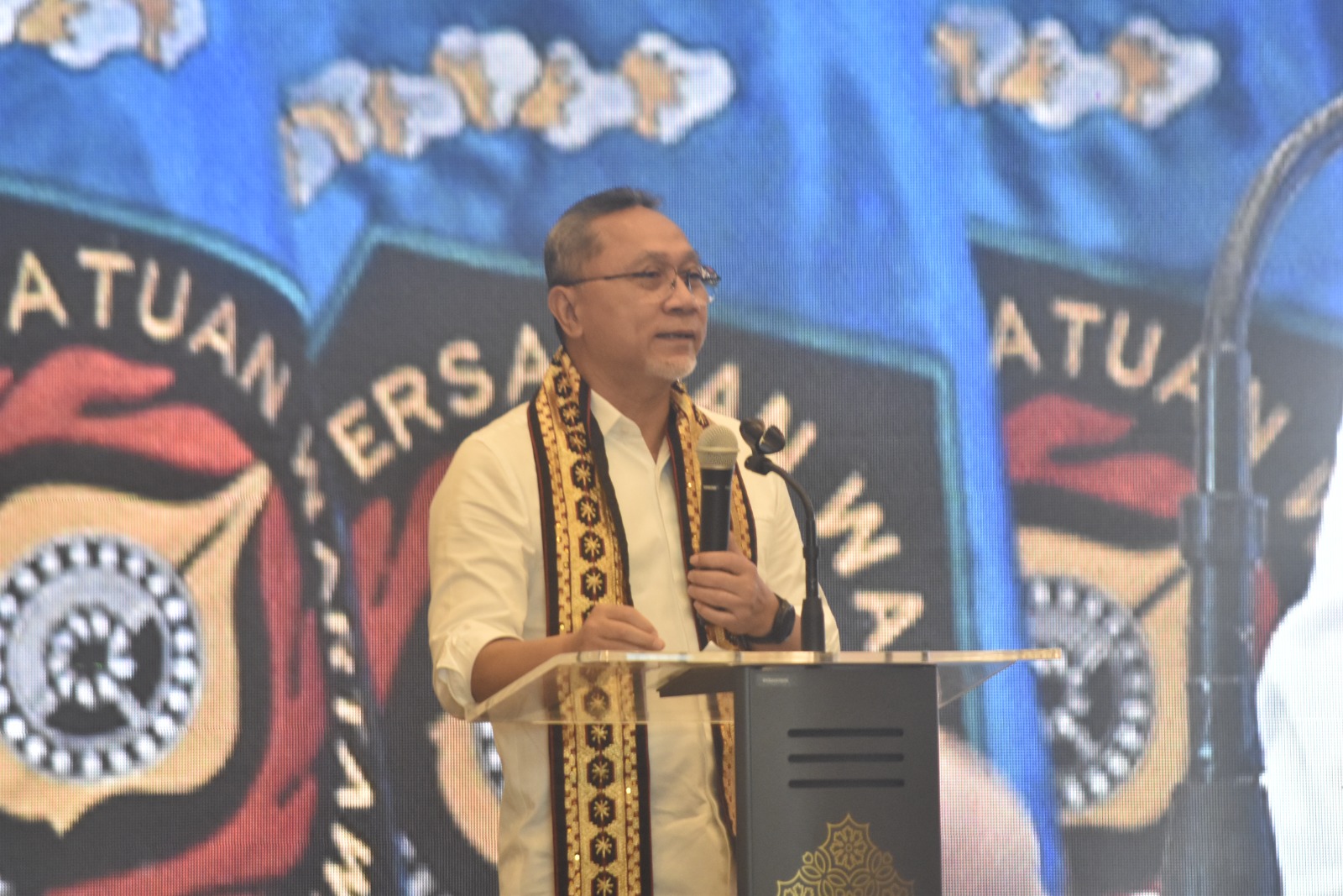 Hadiri HUT ke-55 PWI Provinsi Lampung, Menko Zulhas: Pers Sahabat Pemerintah