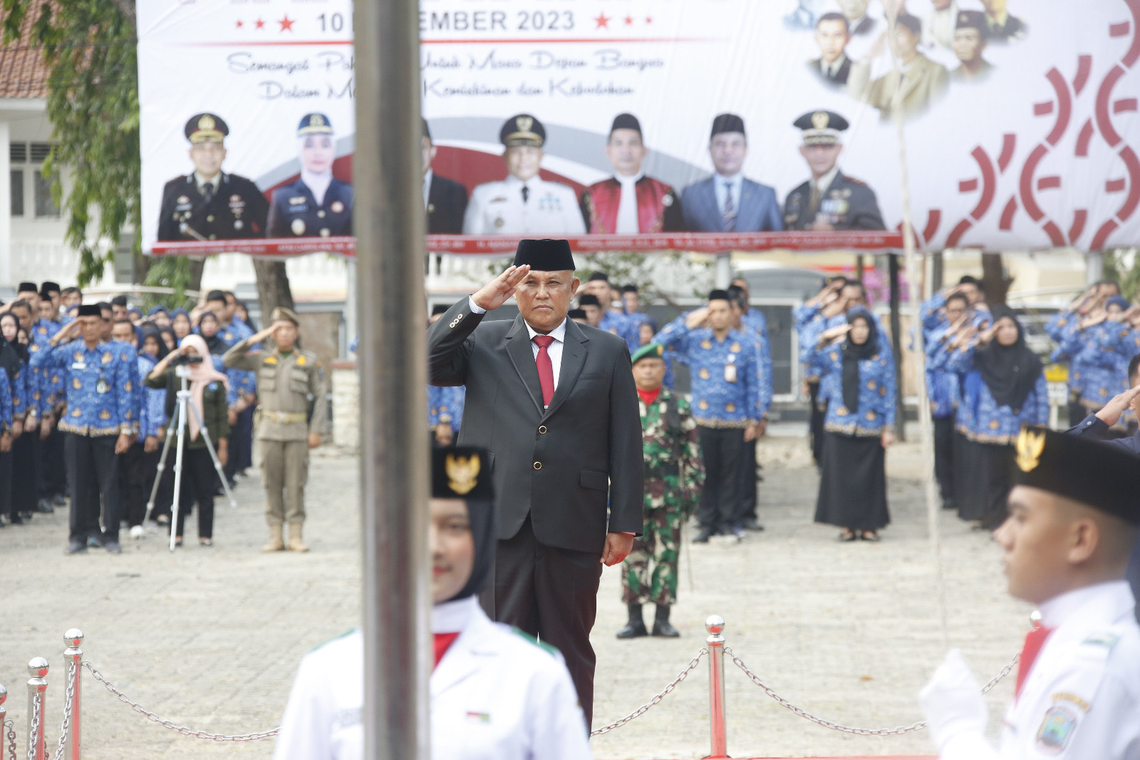 Bupati Nanang Bangkitkan Semangat Patriotisme, Hari Pahlawan Berlangsung Khidmad