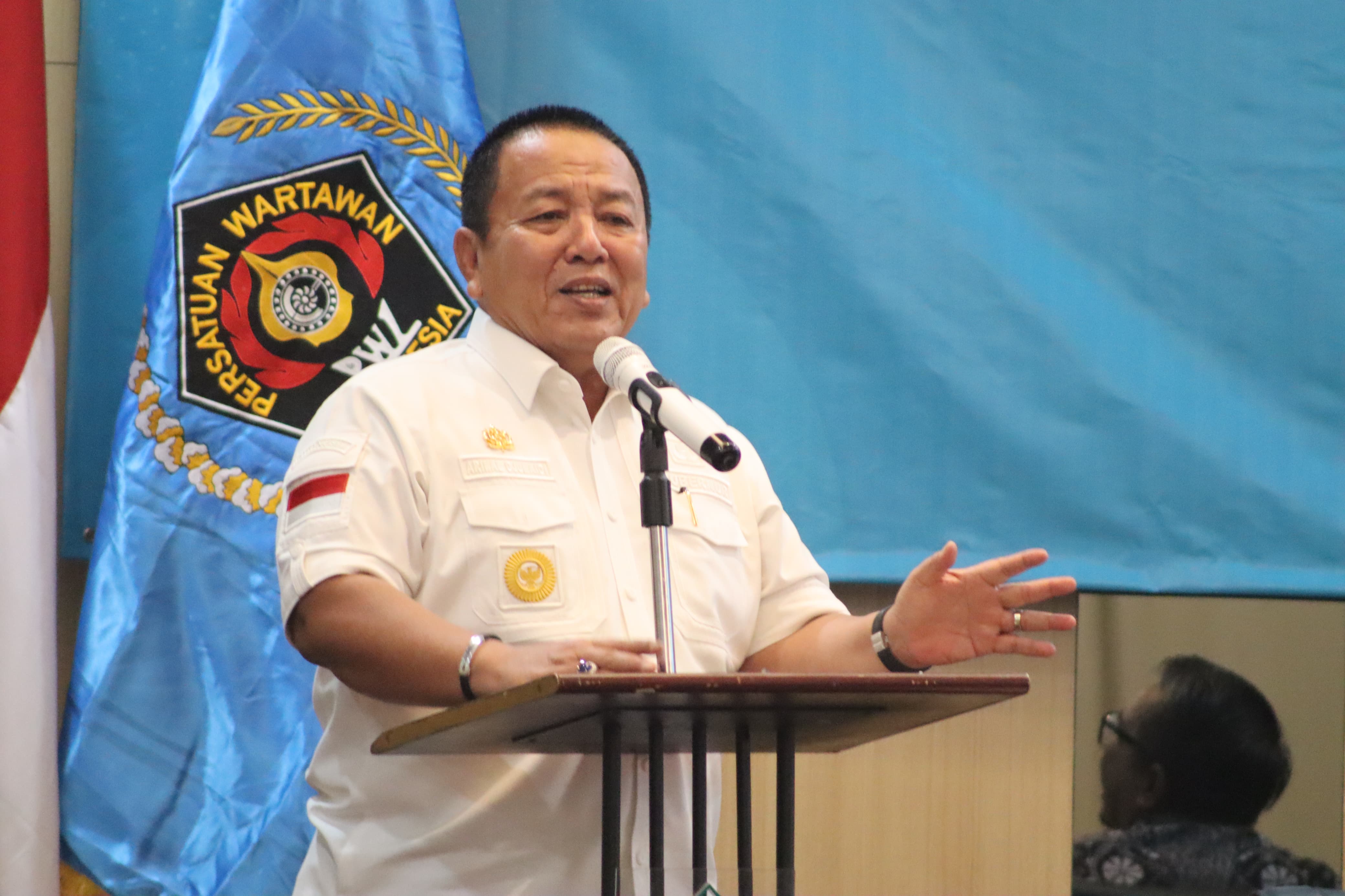 Gubernur Arinal Buka UKW yang Digelar PWI Lampung