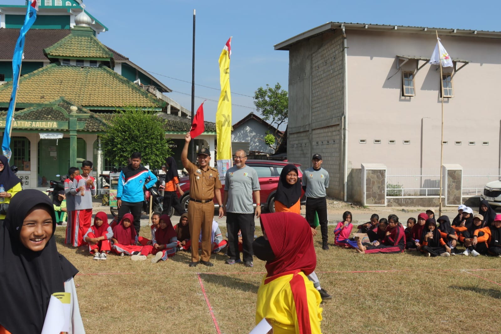 Dispora Pesawaran Rawat Pelestarian Budaya Lewat Semarak Olahraga Tradisional Tingkat Sekolah Dasar