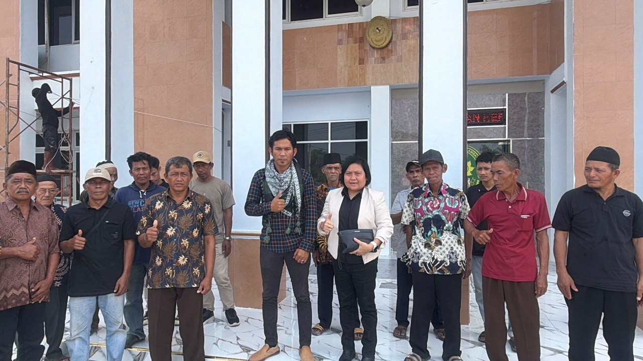 Sengketa 60 Ha Lahan, Warga Gedung Jaya Gugat 12 Pihak ke PN Waykanan