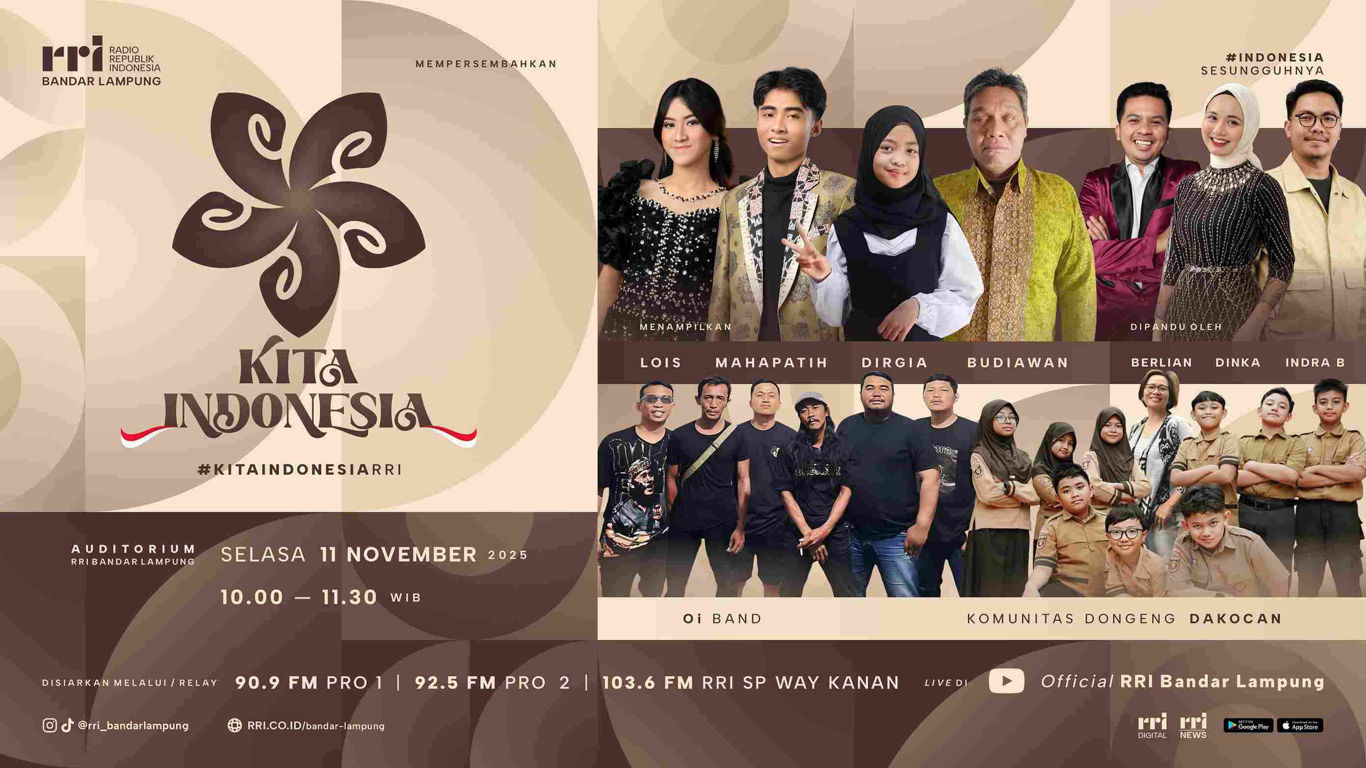 Gelorakan Semangat Pahlawan, RRI Kembali Helat Kita Indonesia