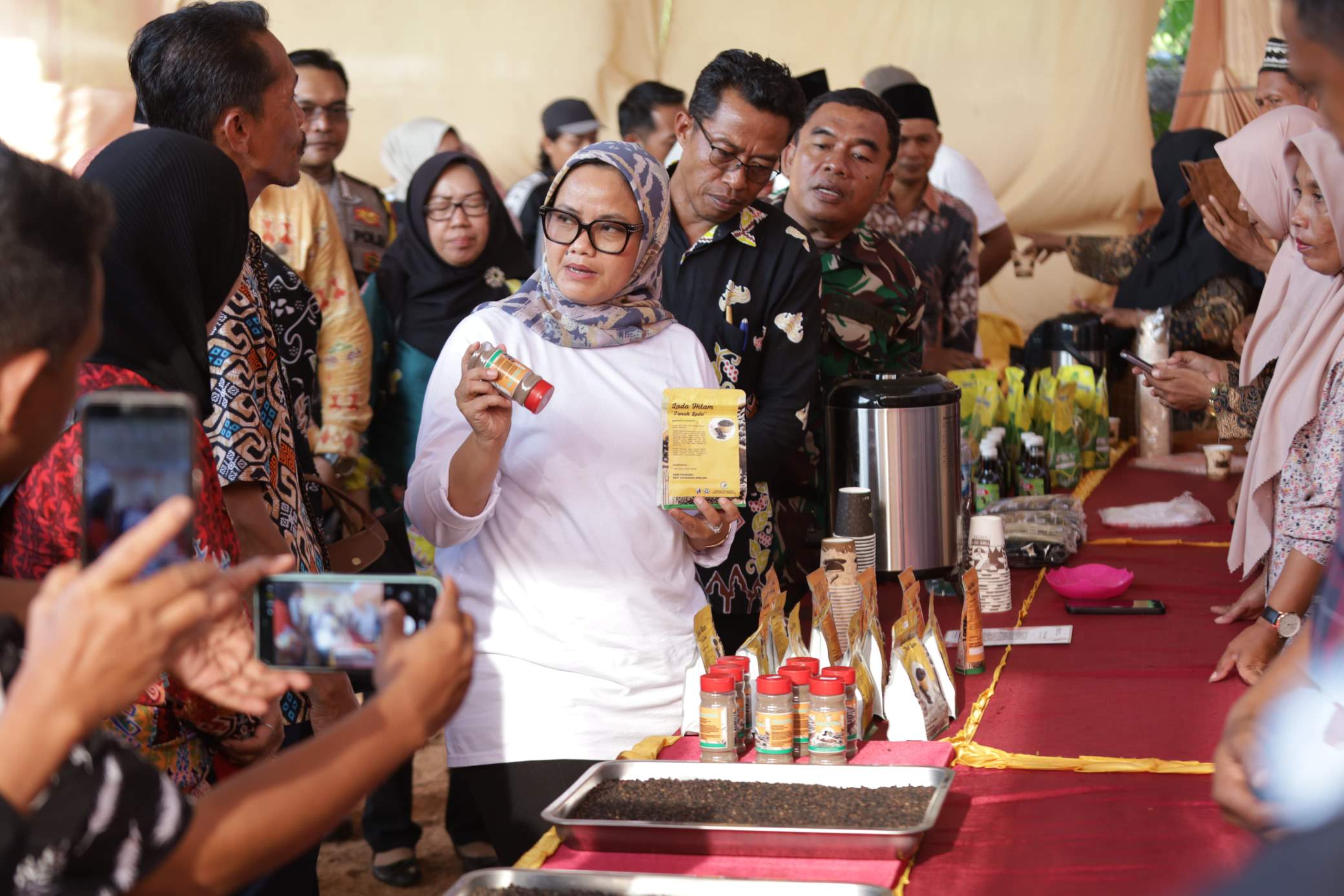 Bupati Ela Buka Festival Lada, Sukadana Baru Jadi Ikon Pertanian Ekspor
