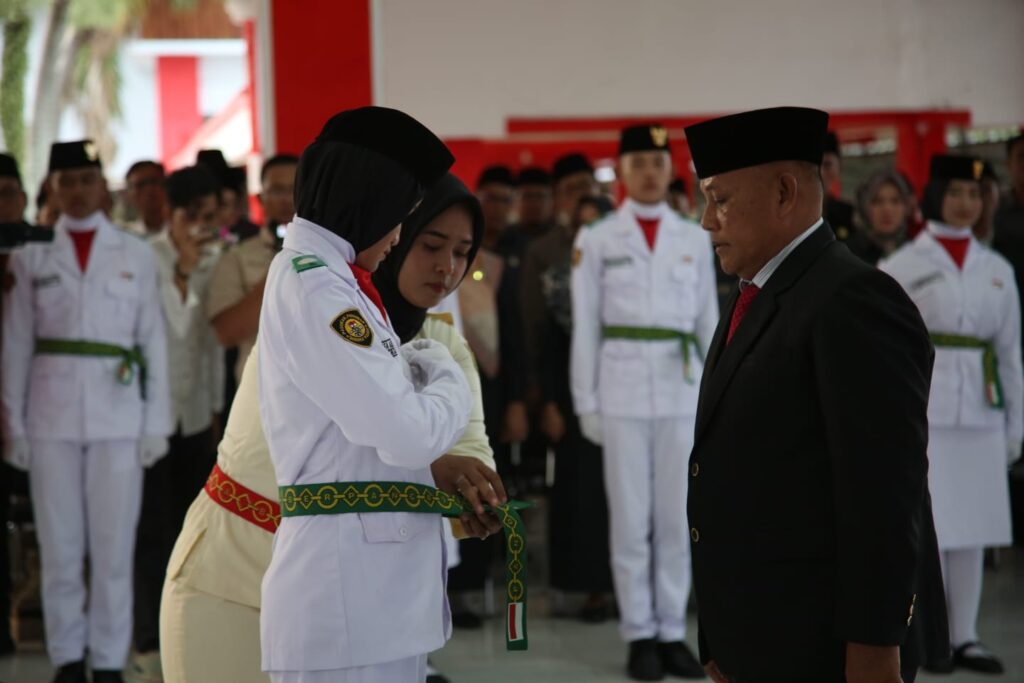 Paskibraka Lampung Selatan Dituntut Selalu Kompak