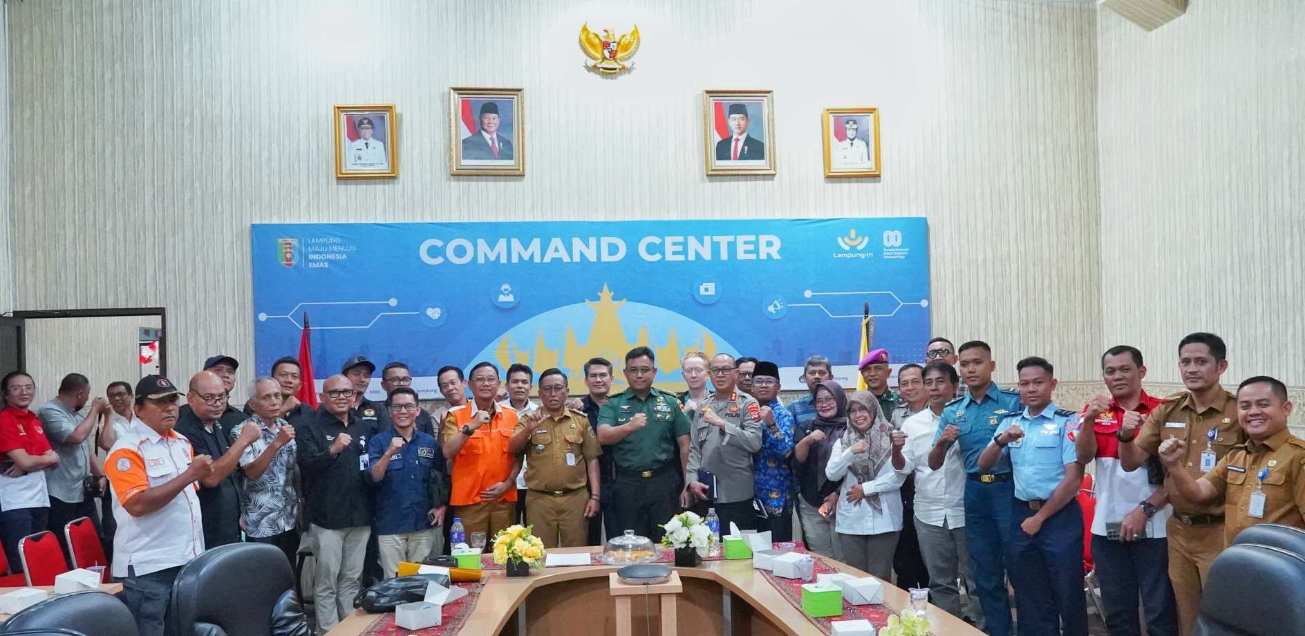 Pemprov Lampung Perkuat Sinergi Media dan TNI/Polri 