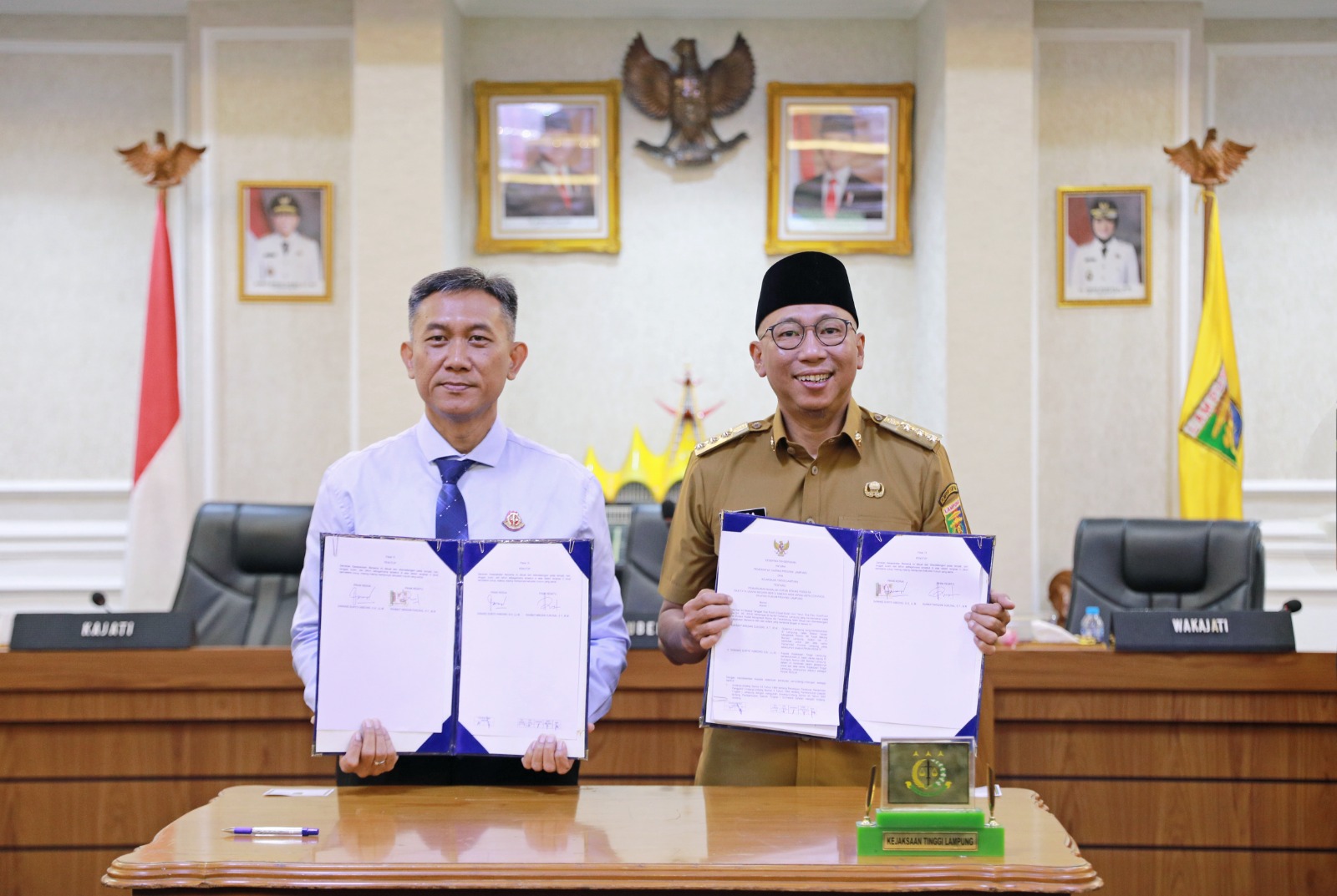 Dukung Astacita dan Tingkatkan PAD, Pemprov Lampung dan Kejati Jalin Kerjasama