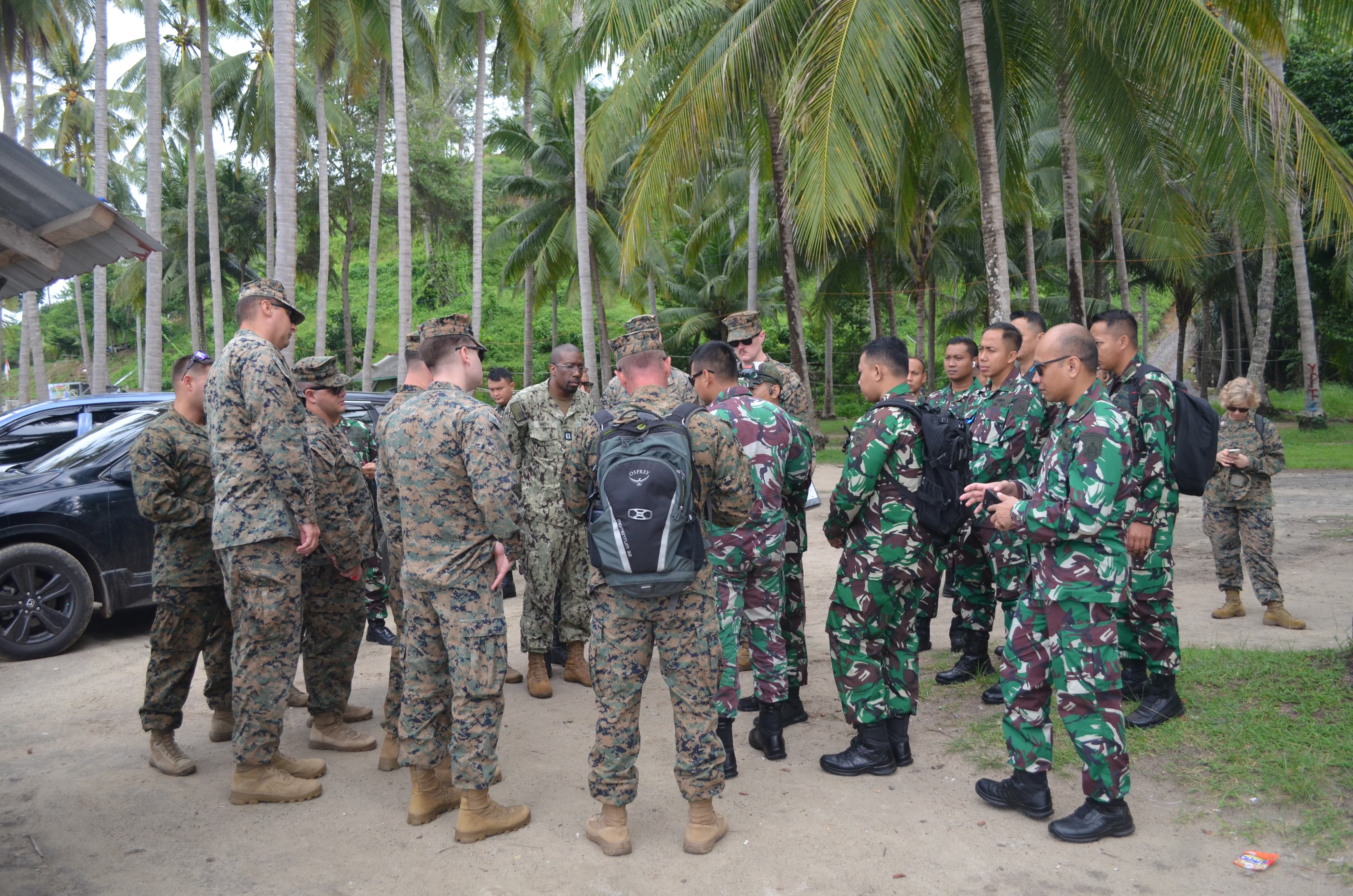 TNI AL Bersama US Navy dan USMC Matangkan Konsep Latma Carat 2024 di Lampung