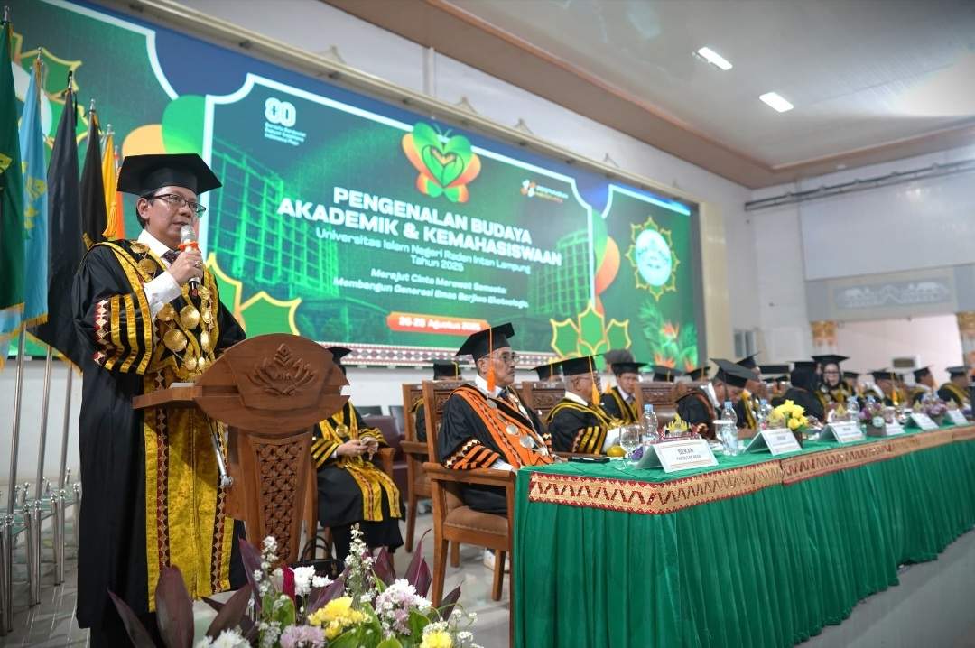 PBAK 2025, Rektor UIN RIL Tekankan Mahasiswa Implementasikan Ekoteologi