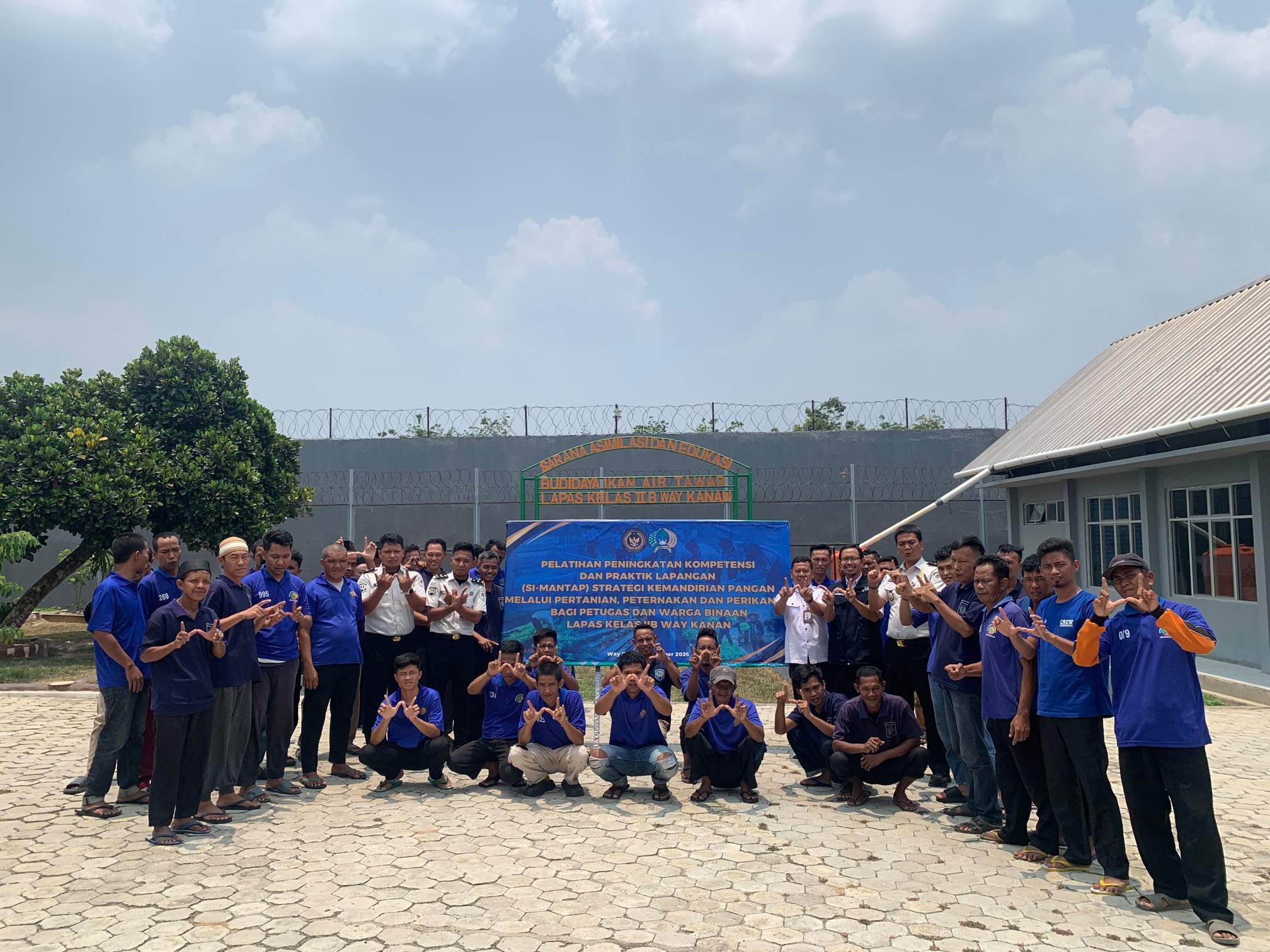 Lapas Way Kanan Kembangkan Budidaya Ikan Air Tawar