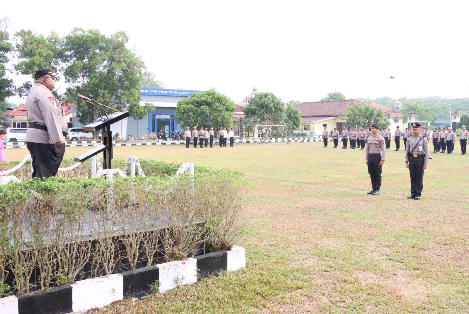 Upacara Pembukaan Latja Siswa Diktukba Polri Gelombang II TA 2023