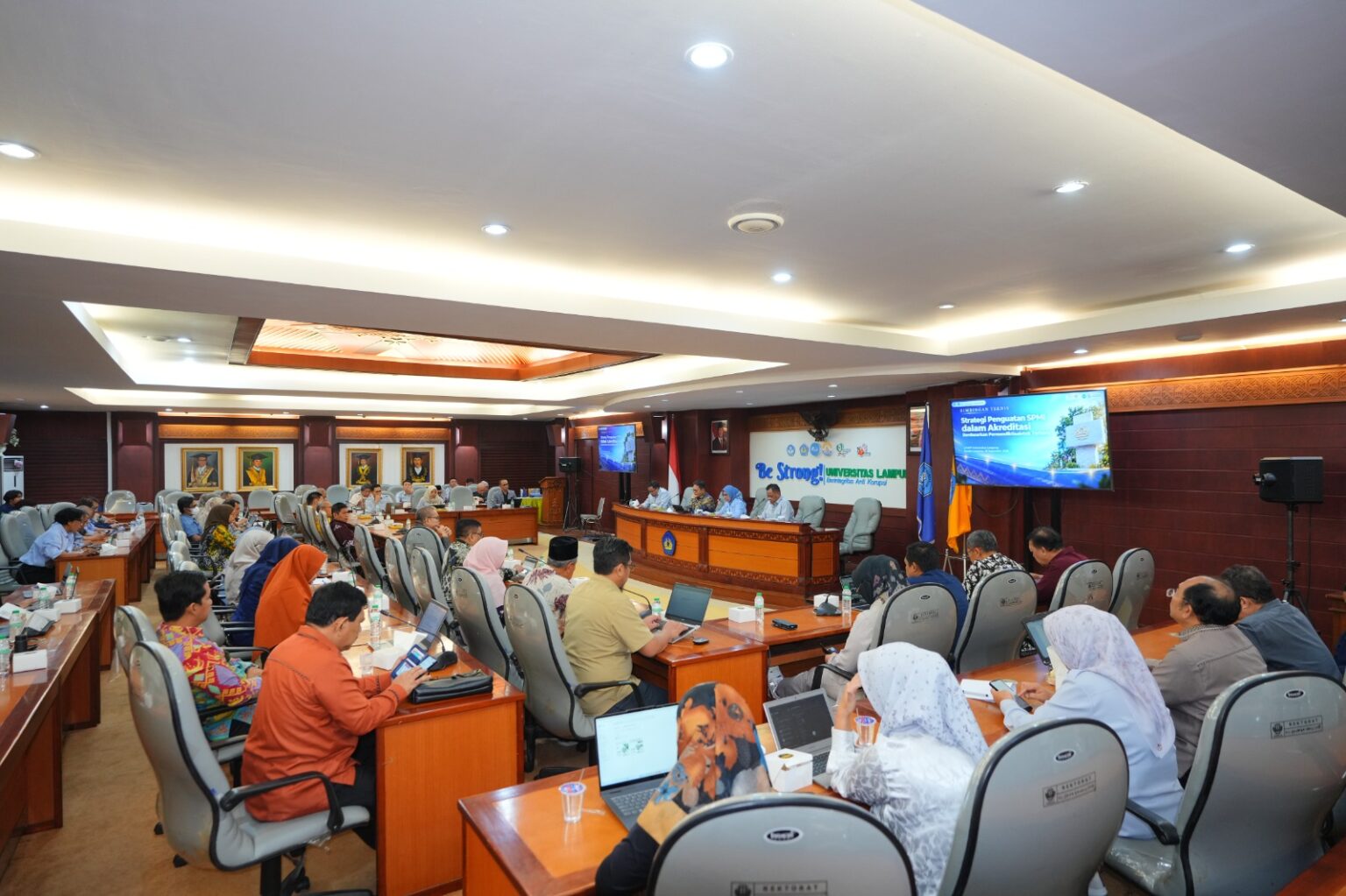 Unila Gelar Bimtek Penguatan SPMI Hadapi Perubahan Regulasi Akreditasi
