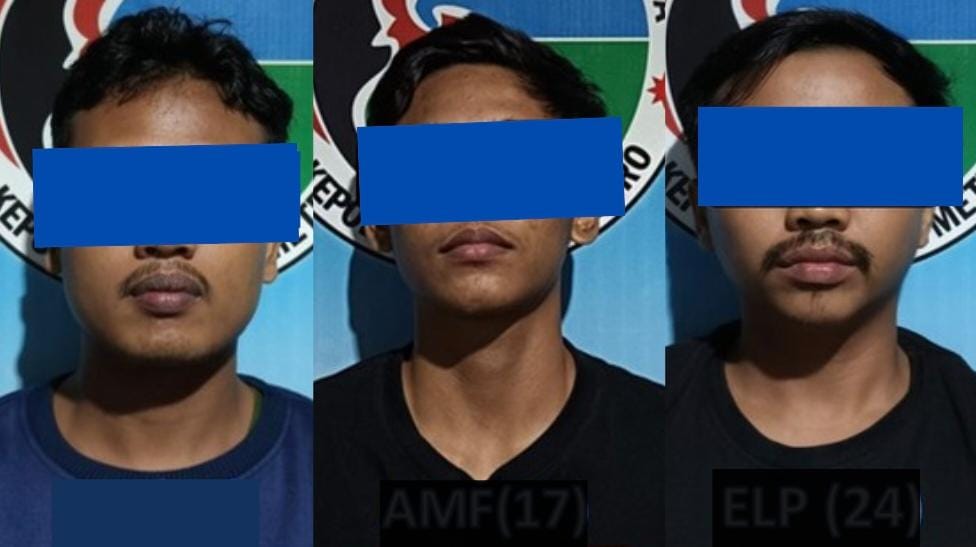 Polisi Tangkap Tiga Pemuda Pemilik Tramadol Ratusan Butir dan Tembakau Gorila