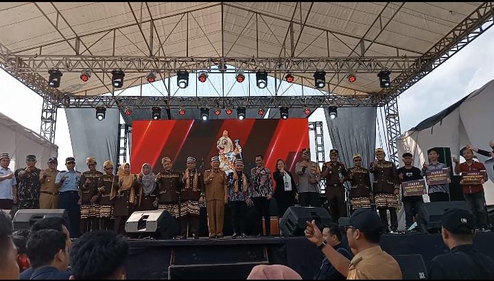 KPU Tulangbawang Luncurkan Maskot dan Jingle Pilkada 2024