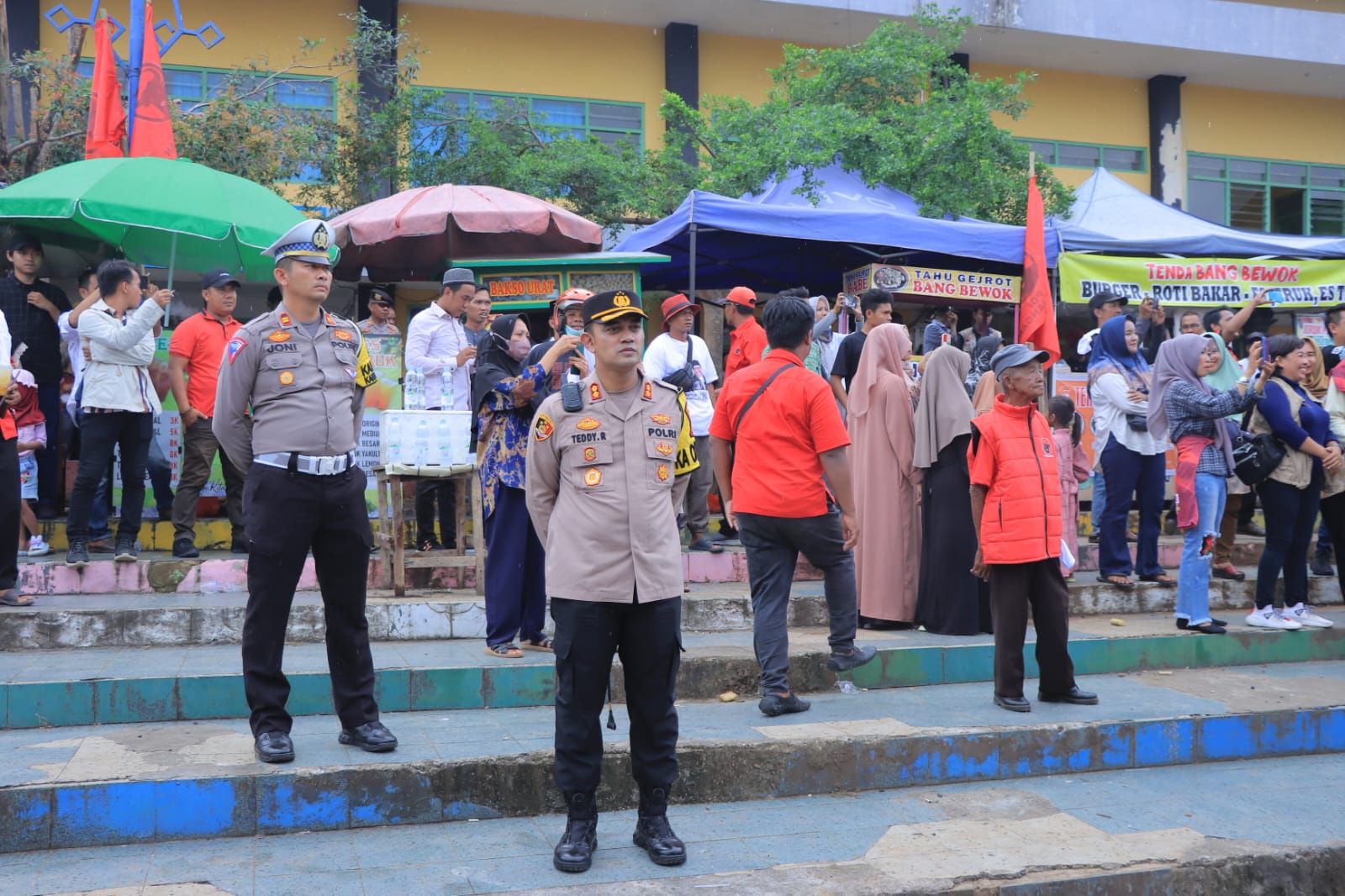 Amankan Kampanye Cawapres, Polres Lampung Utara Terjunkan 335  Personel Gabungan