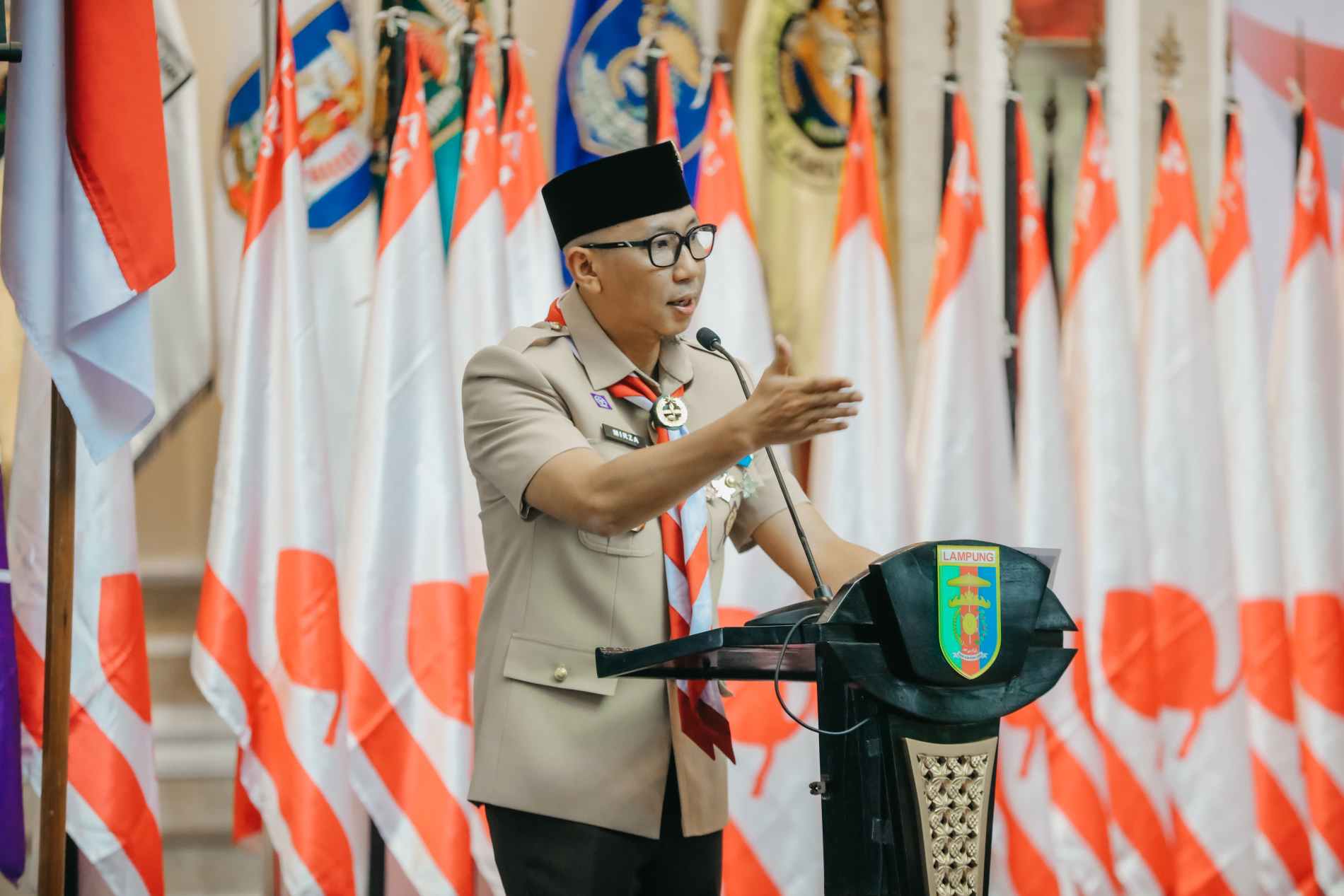 RMD Dorong Pramuka Jadi Mitra Strategis Pemprov dalam Ketahanan Pangan dan Tanggap Bencana