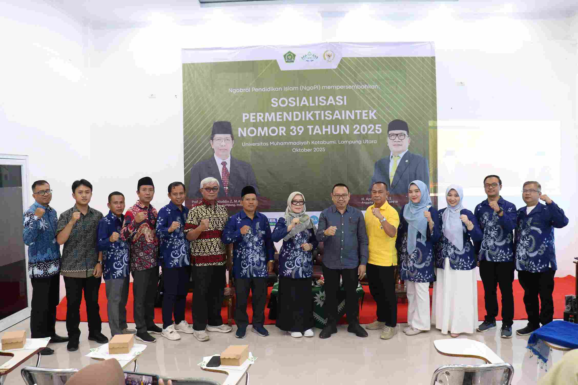 FTK UIN Raden Intan Lampung Sosialisasikan Permendiktisaintek Nomor 39 Tahun 2025 di Lingkungan PTKI Lampung