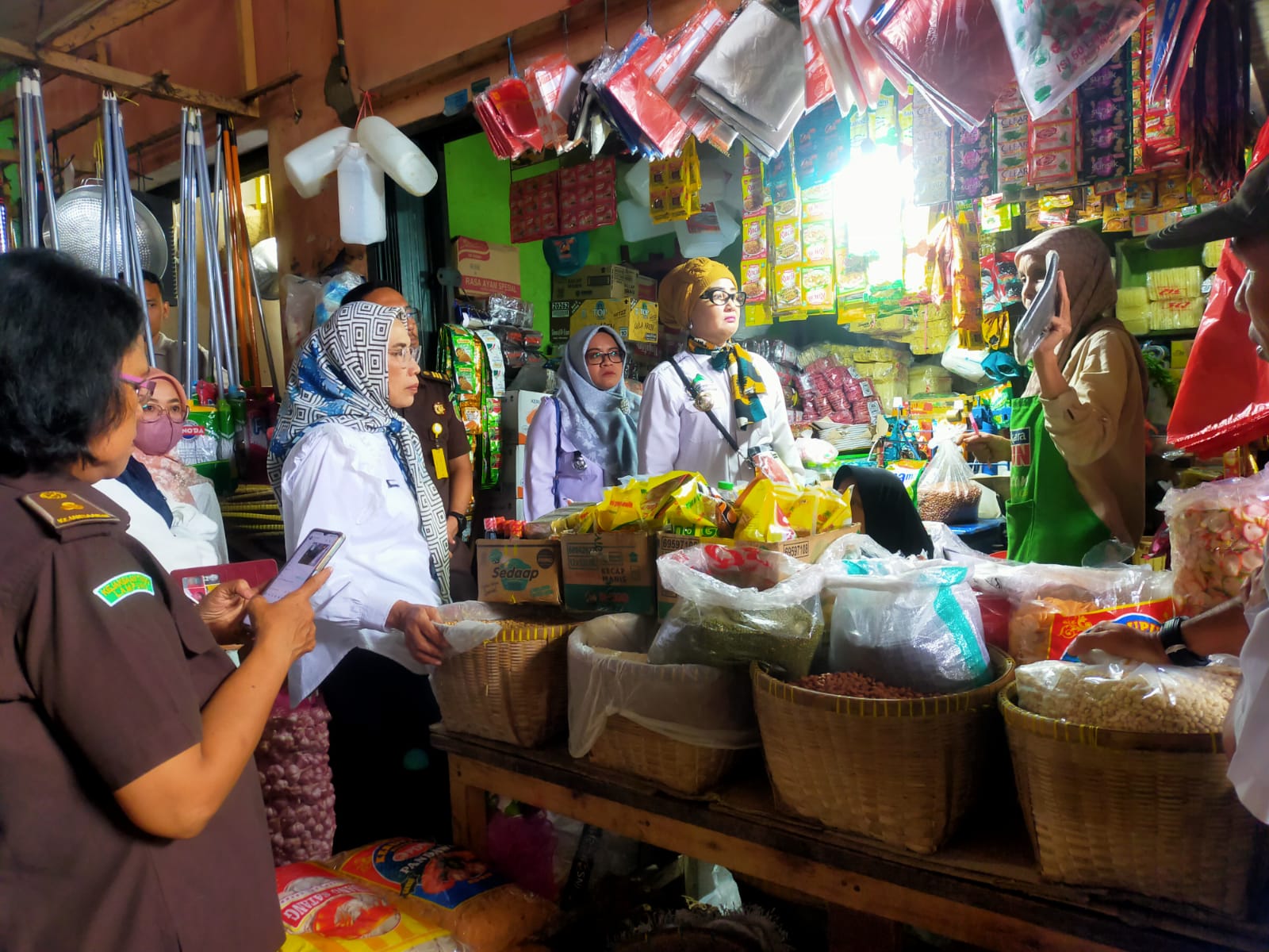 Jelang Bulan Ramadan, TPID Pemkab Tanggamus Monitoring Harga  Sembako