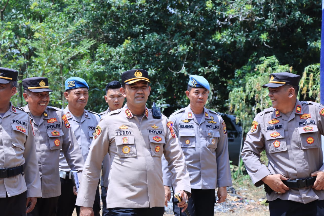 Cegah Kenakalan Remaja, Kapolres Lampura Ingatkan Kapolsek Untuk Gelar Police Goes to School