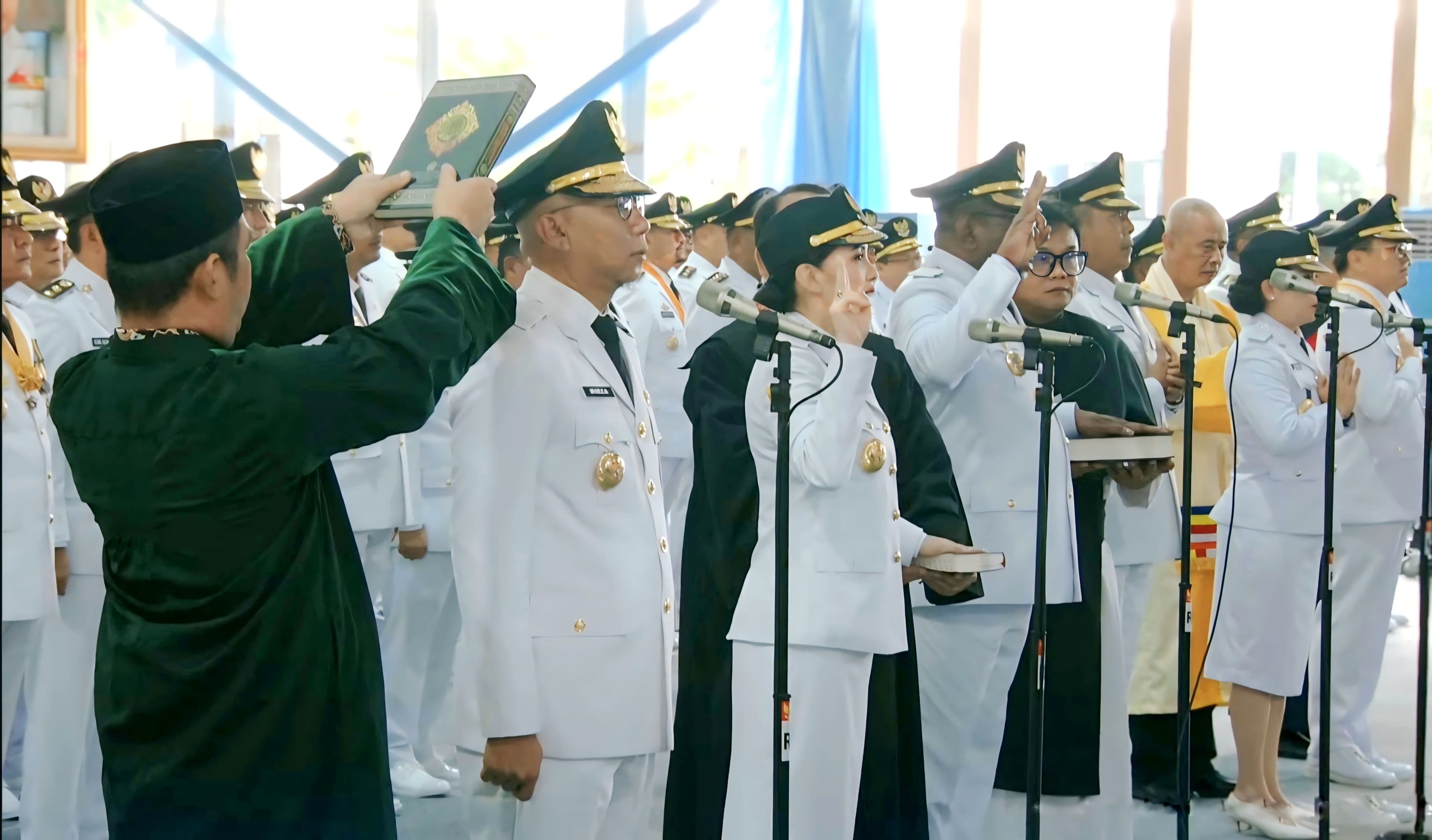 Presiden Prabowo Lantik Rahmat Mirzani Djausal dan Jihan Nurlela sebagai Gubernur-Wagub Lampung