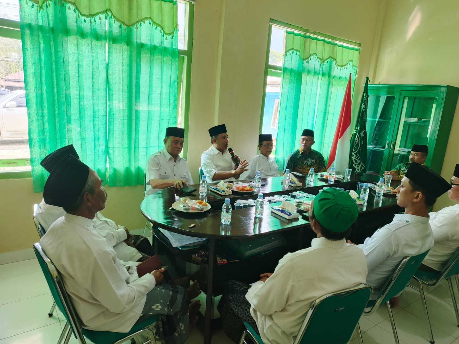 Parosil Mabsus dan Mad Hasnurin  Bersilaturahmi ke Jajaran Pengurus Nahdlatul Ulama 