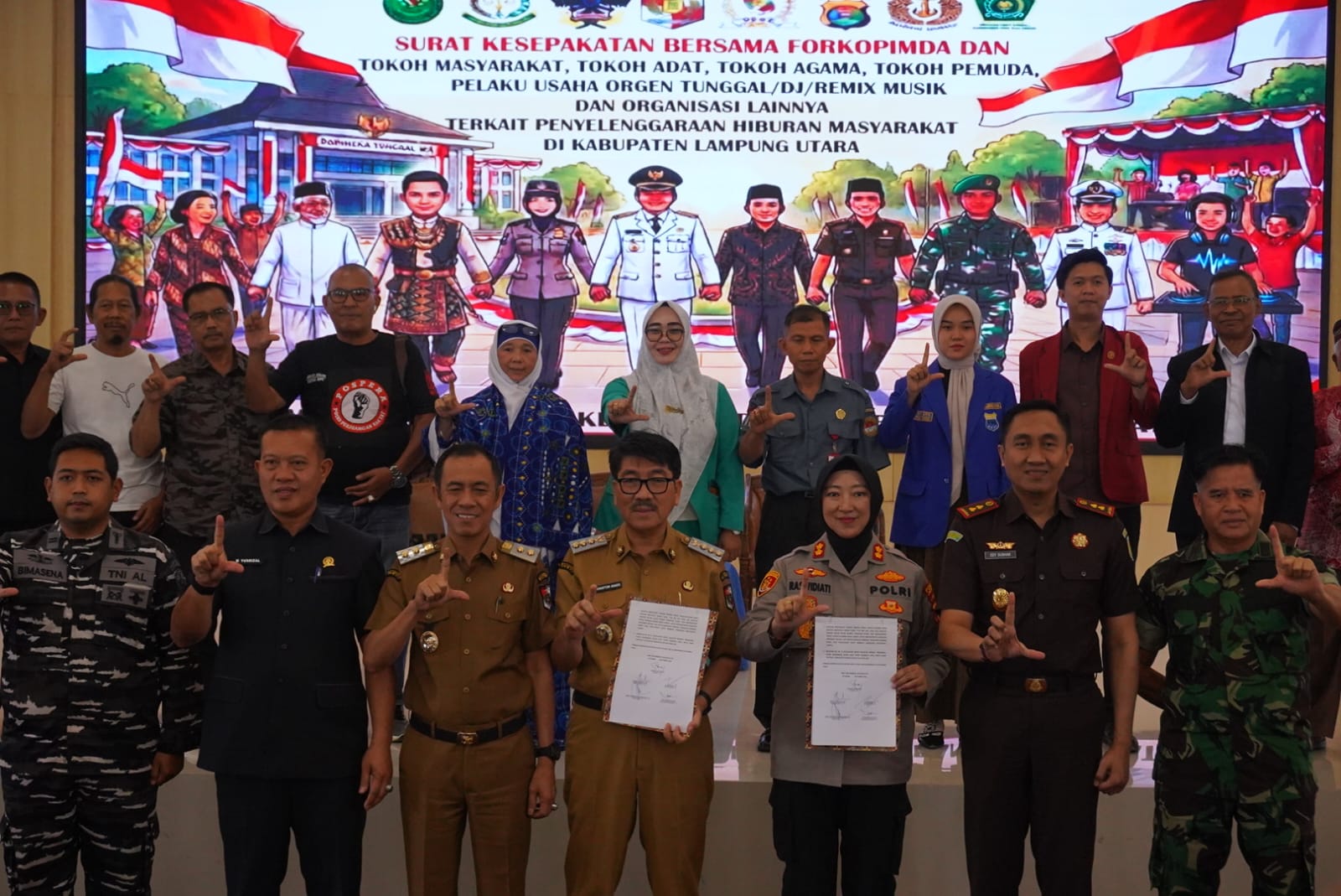 Tok!! Hiburan Orgen Tunggal di Lampura Dibatasi Hingga Pukul 17.00 WIB