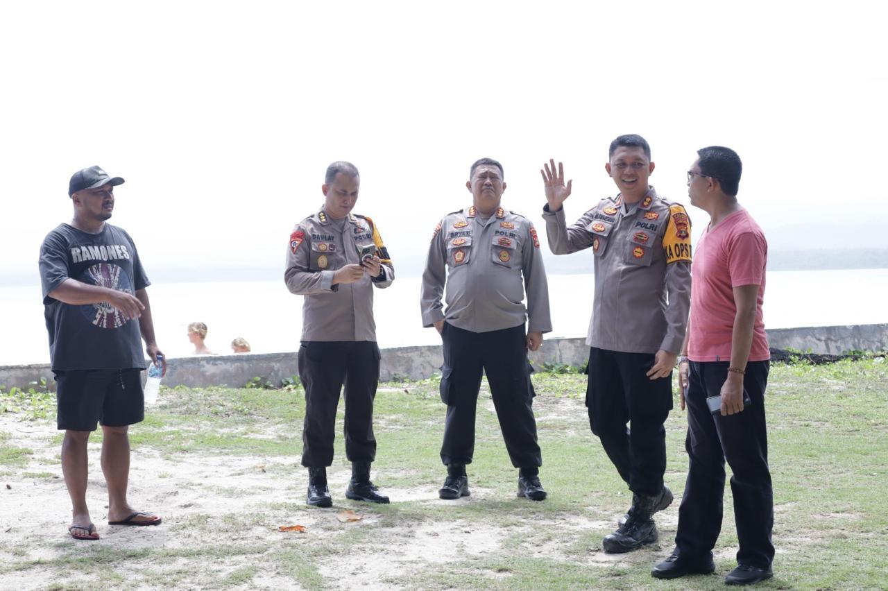 Command Center Polda Lampung Siap Kawal Pengamanan Event WSL Pro Krui 2024