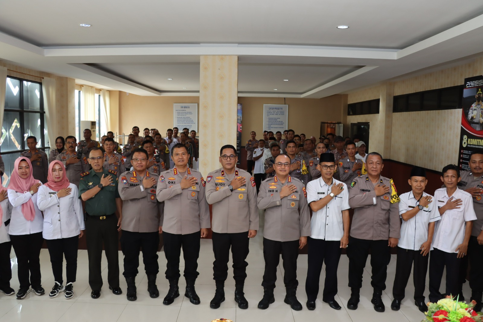 Korbinmas Baharkam Polri Kunjungi Polresta Bandar Lampung