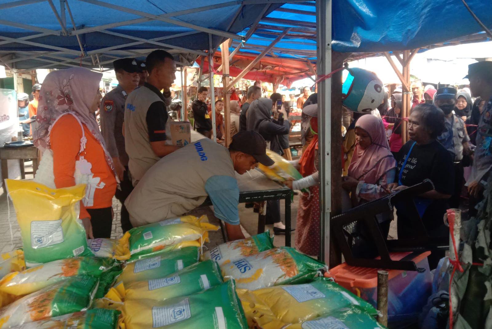 Operasi Pasar Murah di Kota Metro, Libatkan Disperindag Provinsi Lampung 