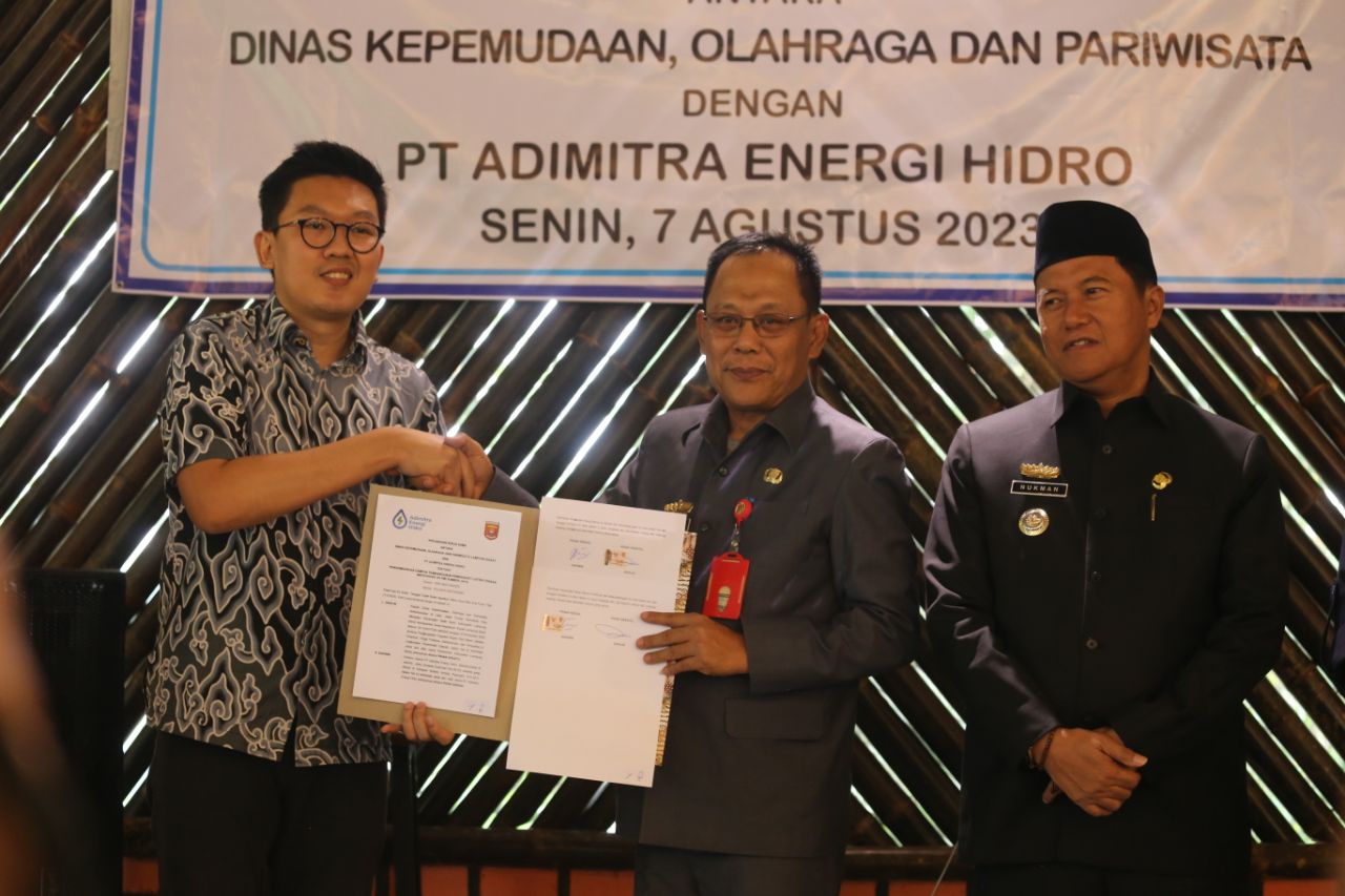 Tingkatkan Sarana Prasarana Wisata, Pemkab Lambar Jalin Kerjasama Dengan PT. Adimitra Energi Hidro