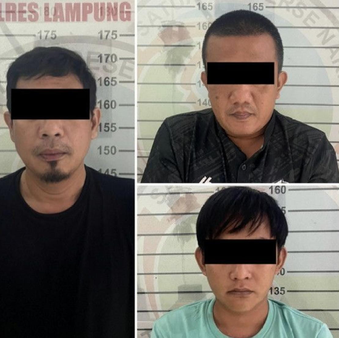 Gerebek Pesta Sabu di Rumah Tanjung Senang, Satresnarkoba Polres Lampura Amankan 3 Orang