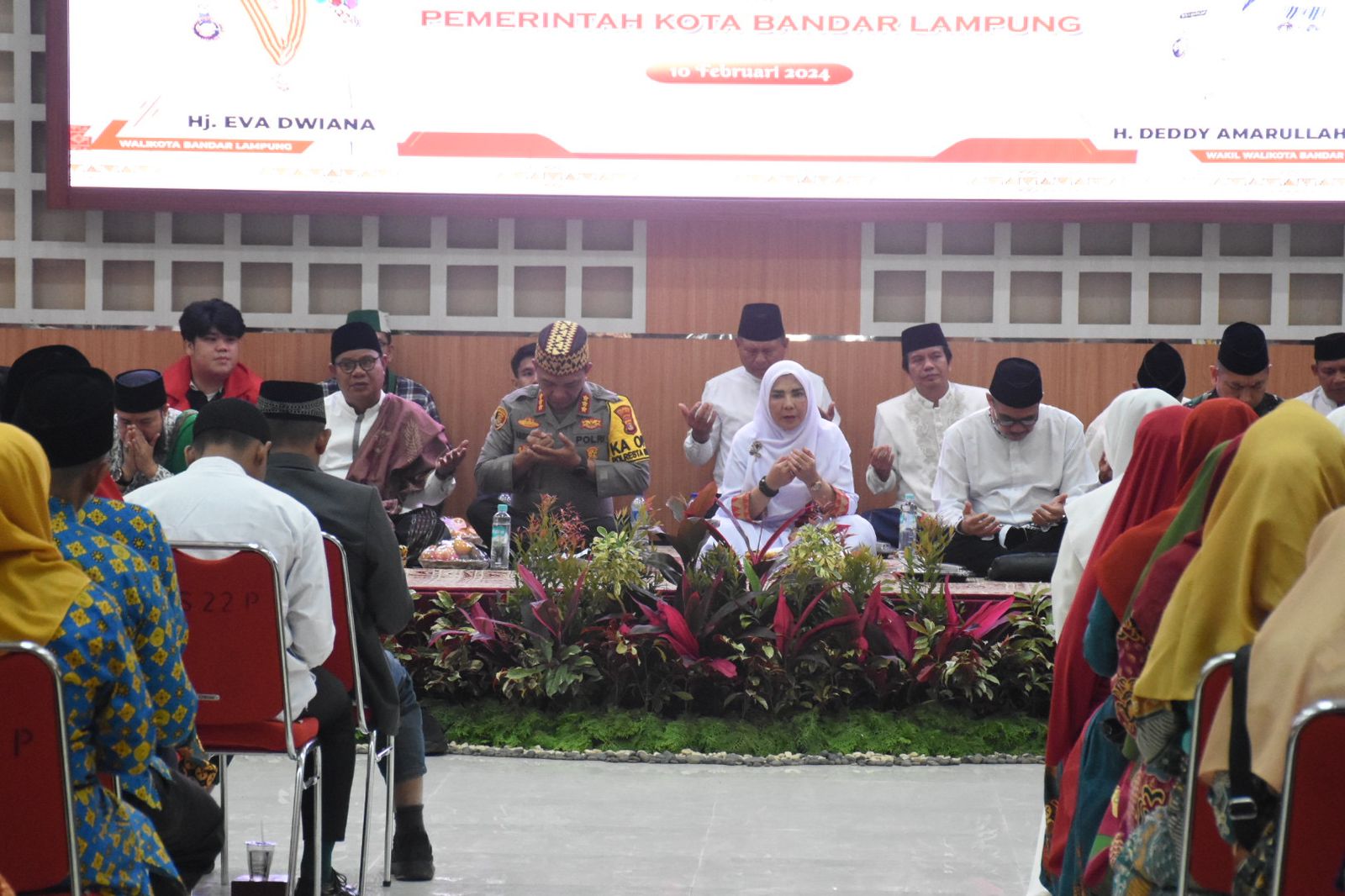 Pemkot Bandar Lampung Gelar Doa Bersama Peringati Isra Mi'raj dan Pemilu Damai