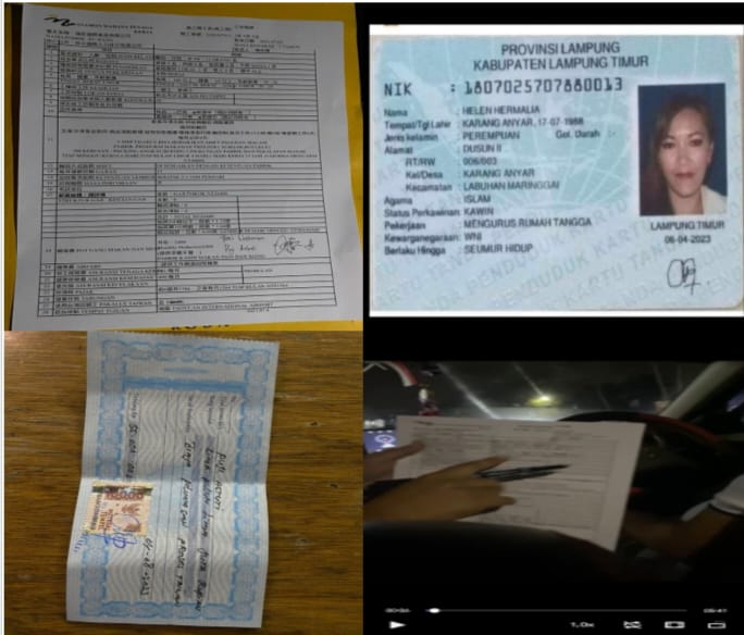 Calon PMI Taiwan Asal Lampung Timur Ditipu Oleh Helen Hermalia Pihak Sponsor Dari PT Danamon Wahana Tenaga