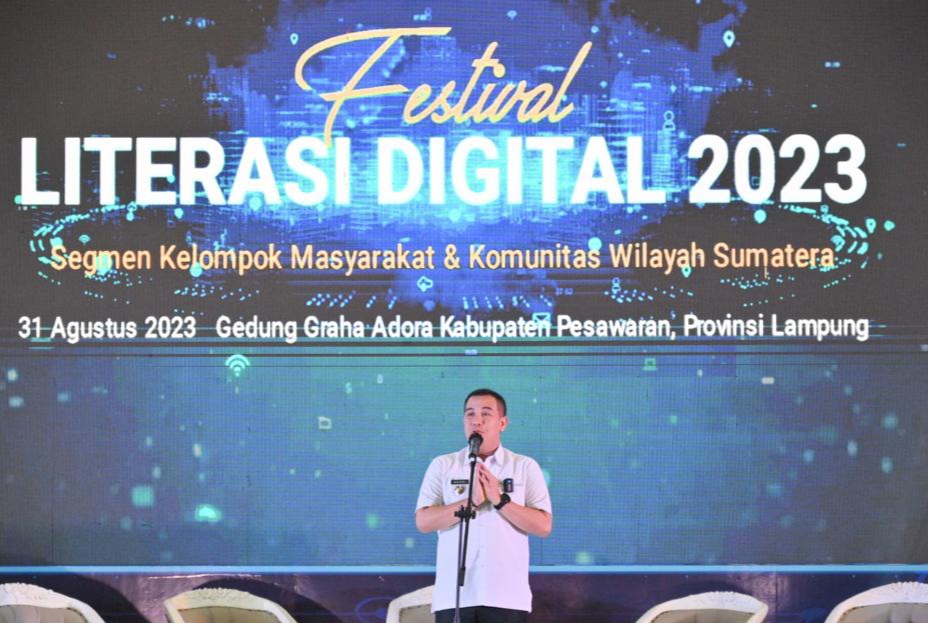 Pemkab Pesawaran Bersinergi Untuk Tingkatkan Literasi Digital