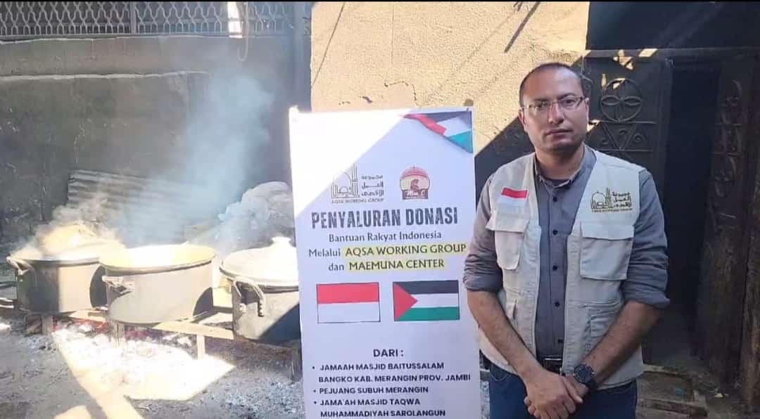 Relawan AWG Khalil Al Baz Abu Mahmoud Ditembak Zionis Israel di Jalur Gaza