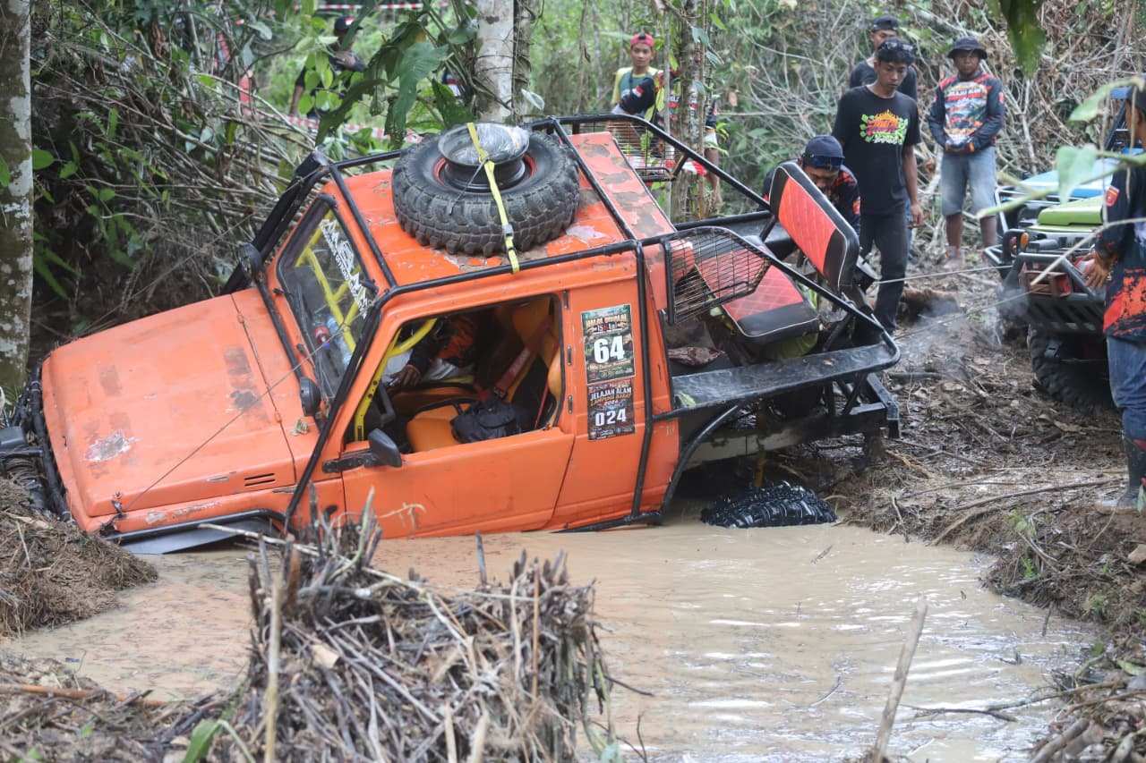 Bentang Alam dan Jalur Ekstrem Lampung Barat Beri Kepuasan Tersendiri Bagi Para Offroader