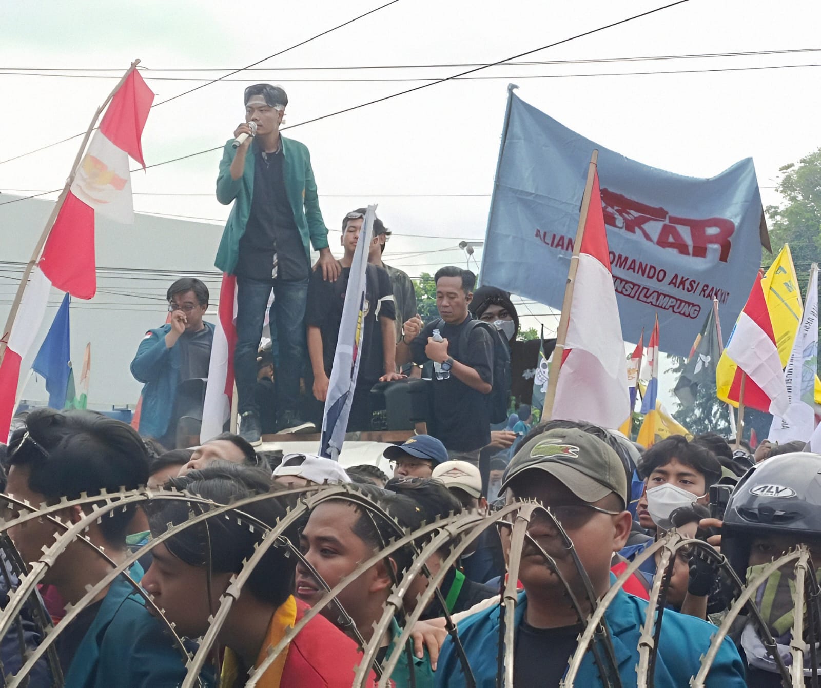 Ukur ulang HGU PT SGC masuk dalam tuntutan aksi massa 1 September di kantor DPRD Lampung