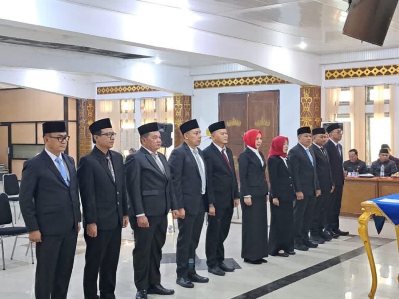 Lantik 10 Pejabat Eselon II, Hamartoni Pastikan Evaluasi Kinerja Setiap 6 Bulan