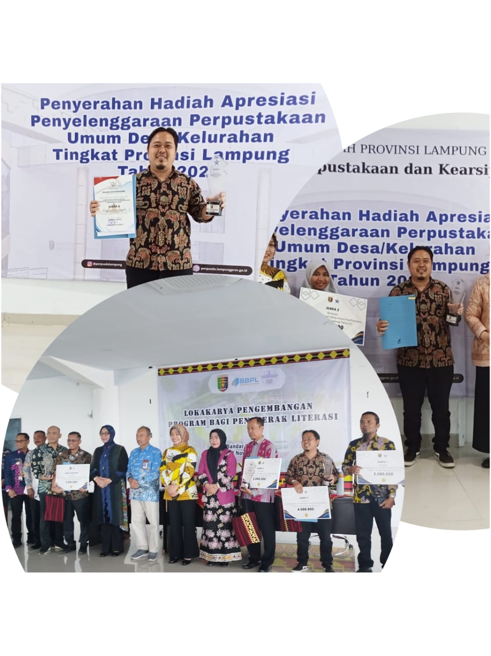 Perpustakaan Pustaka Kencana Raih Juara II Lomba Perpustakaan Desa Terbaik Tingkat Provinsi Lampung
