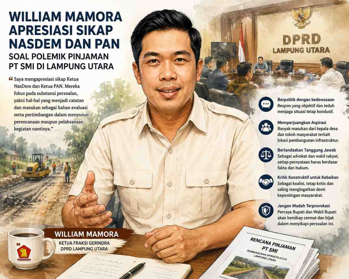 William Mamora dan Riuh Polemik Pinjaman PT SMI: “Sebagai Kawan, Kami Harus Saling Mengingatkan”