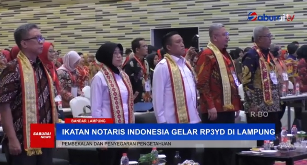 Ikatan Notaris Indonesia Gelar RP3YD Di Lampung