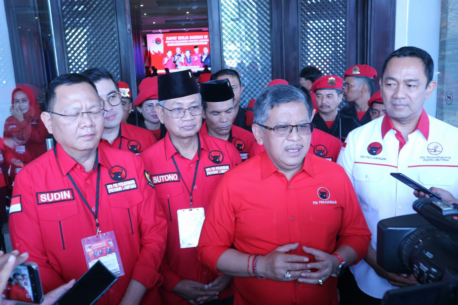 Rakerda IV PDI-P Lampung, Targetkan 72 Persen Suara Ganjar Di Provinsi Lampung