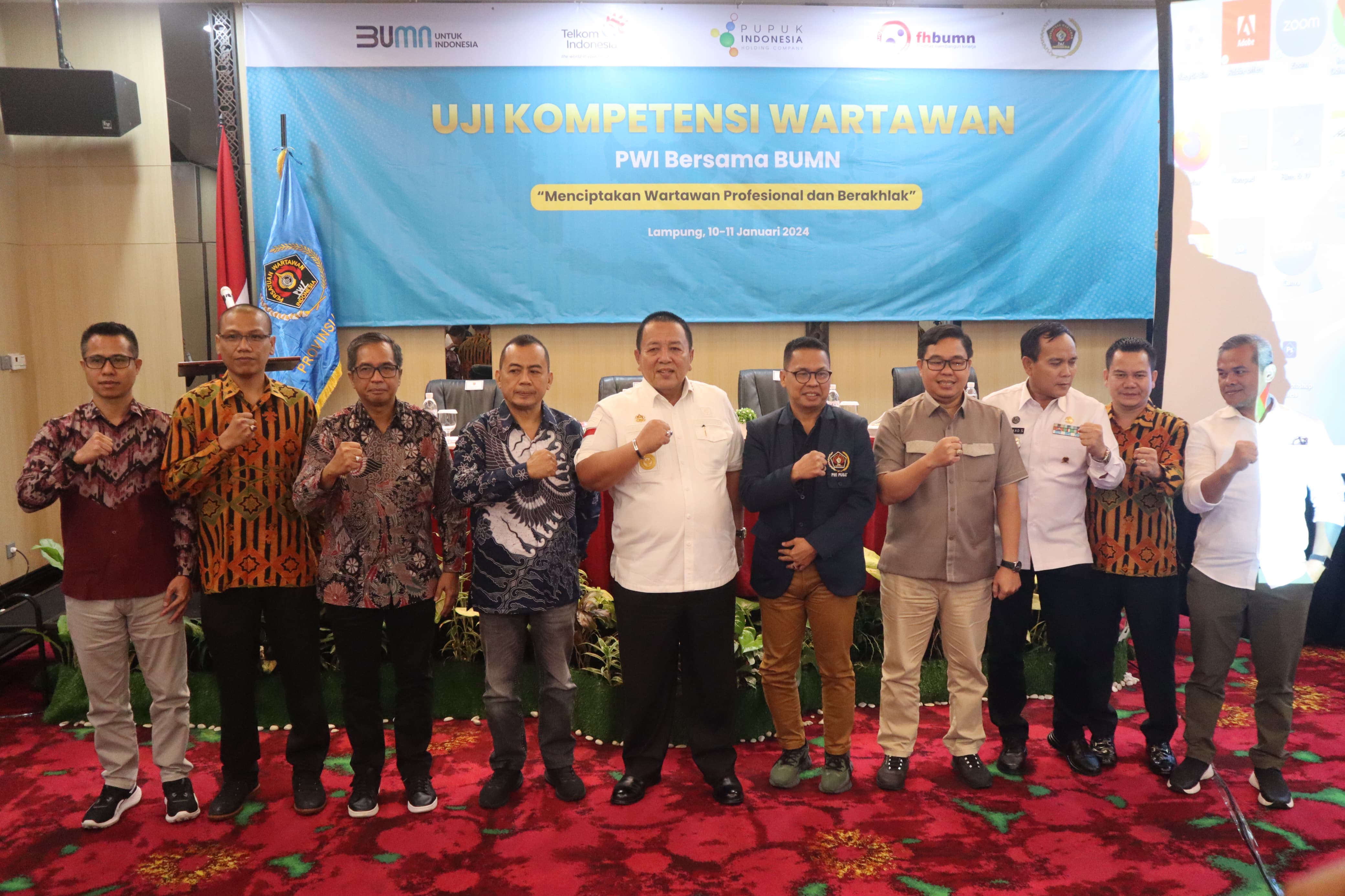 Pwi Pusat Gandeng Kementerian Bumn Gelar Ukw Gratis Di Lampung