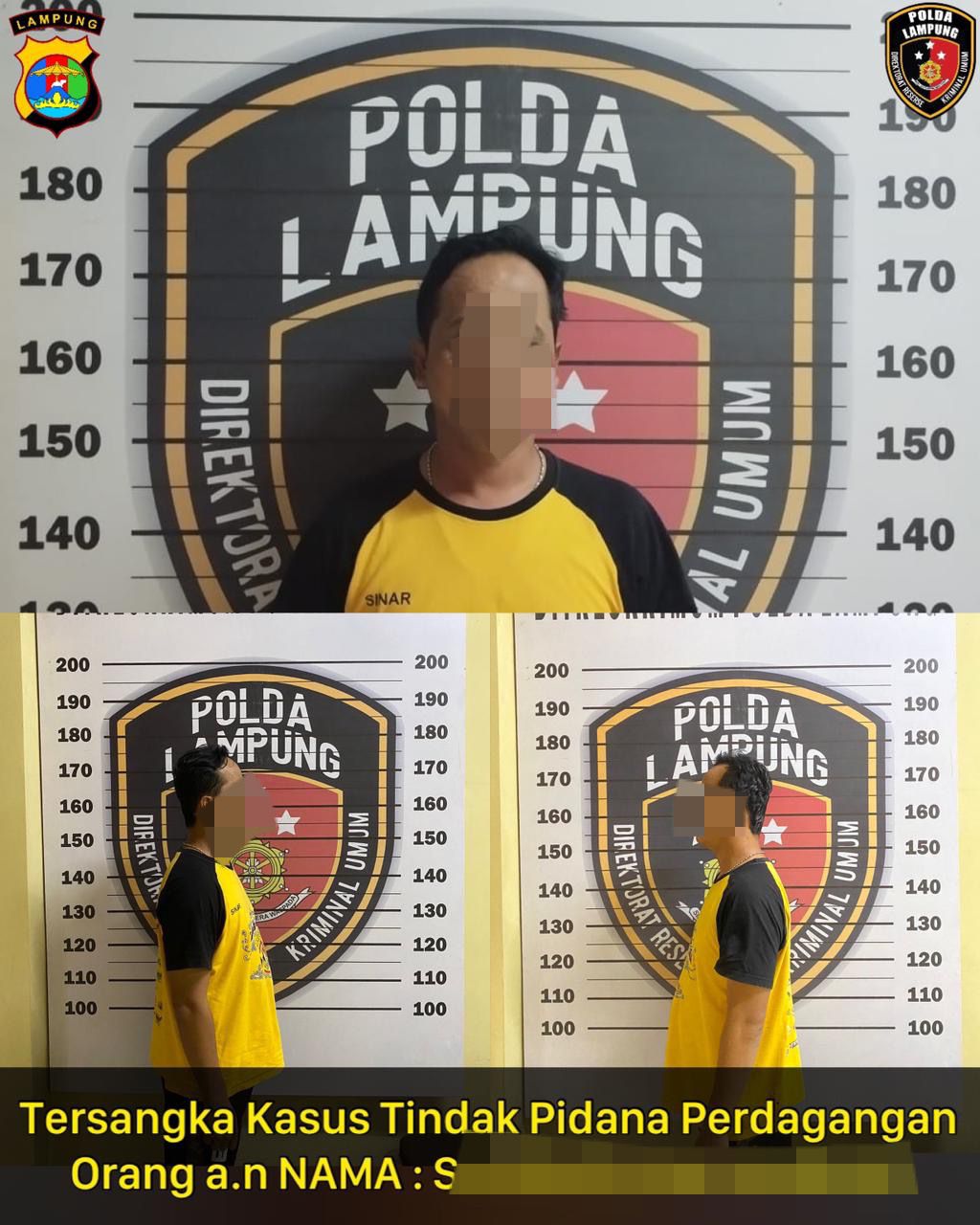 Polda Lampung Tangkap Perekrut Pekerja Migran Non-Prosedural Jaringan Malaysia