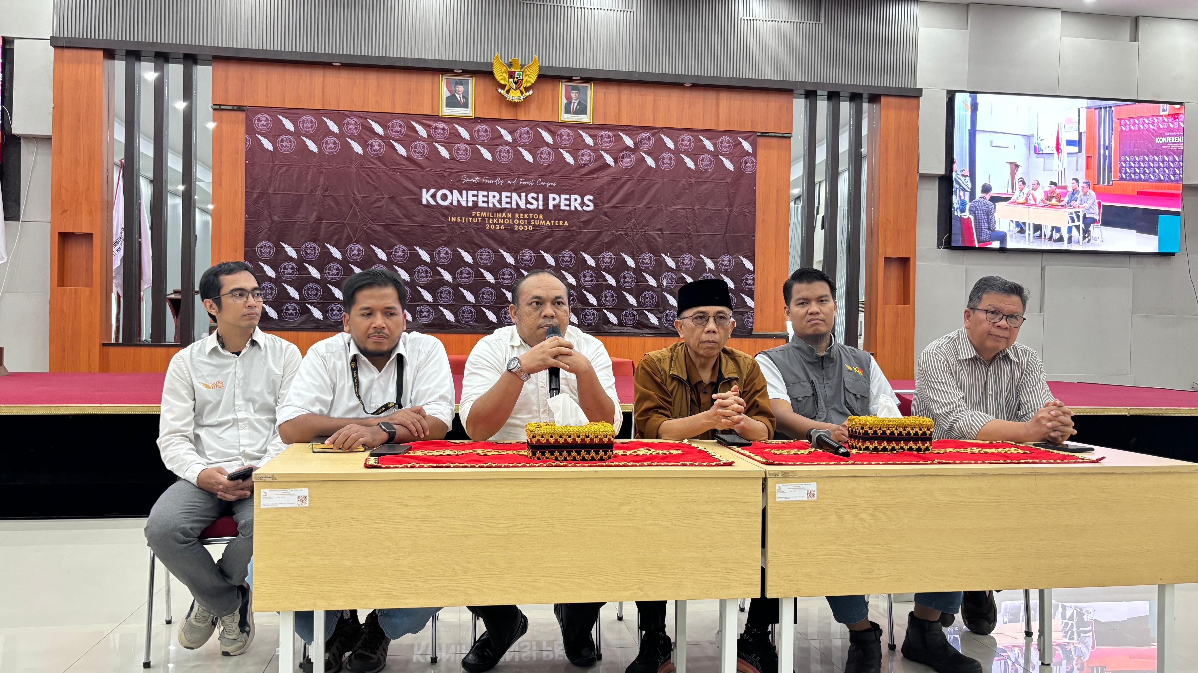 Perebutan Kursi Rektor ITERA 2026–2030 Mengerucut dari 13 ke 5 Kandidat